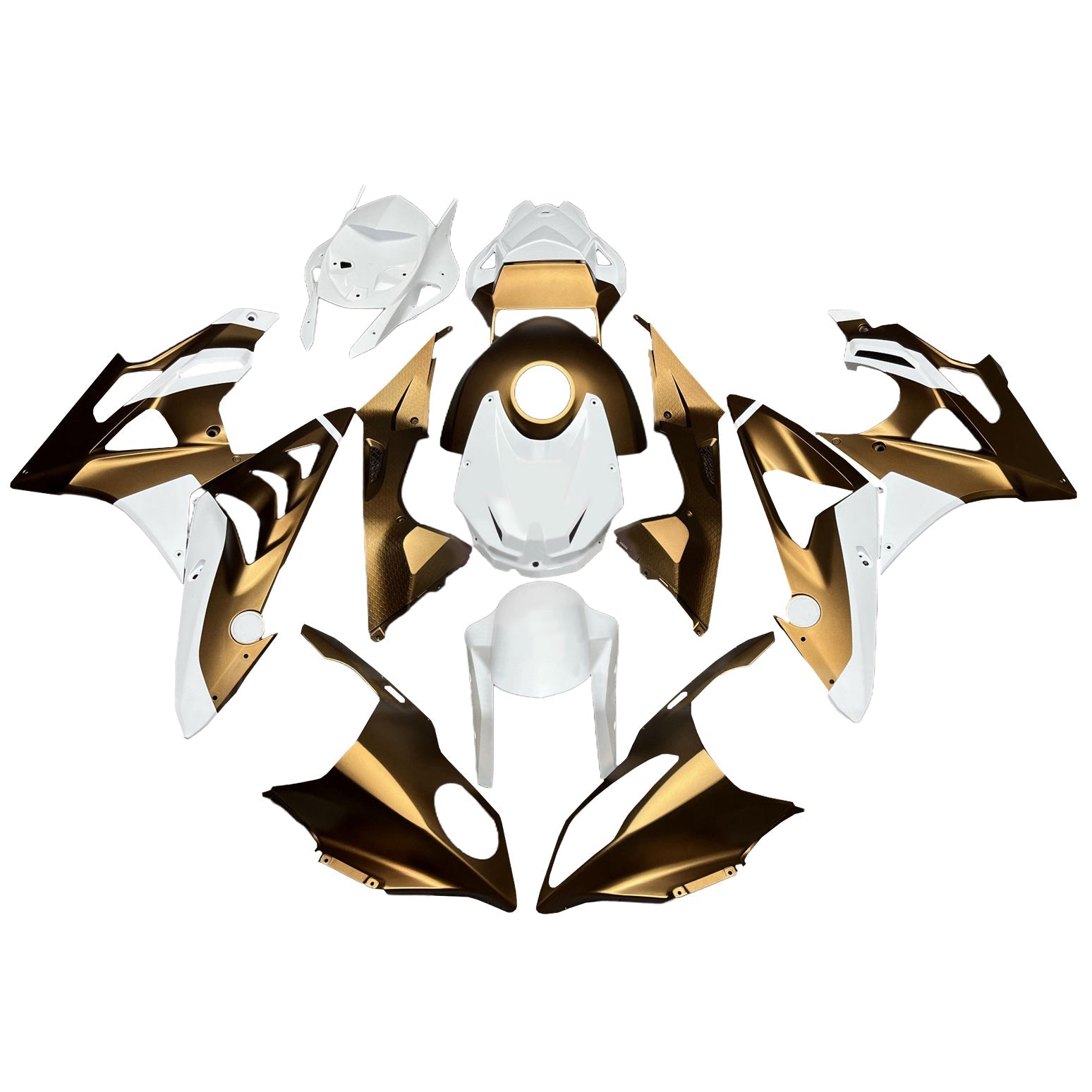 Kit de carénage d'injection pour BMW S1000RR 2017-2018 Carrosserie Plastique ABS