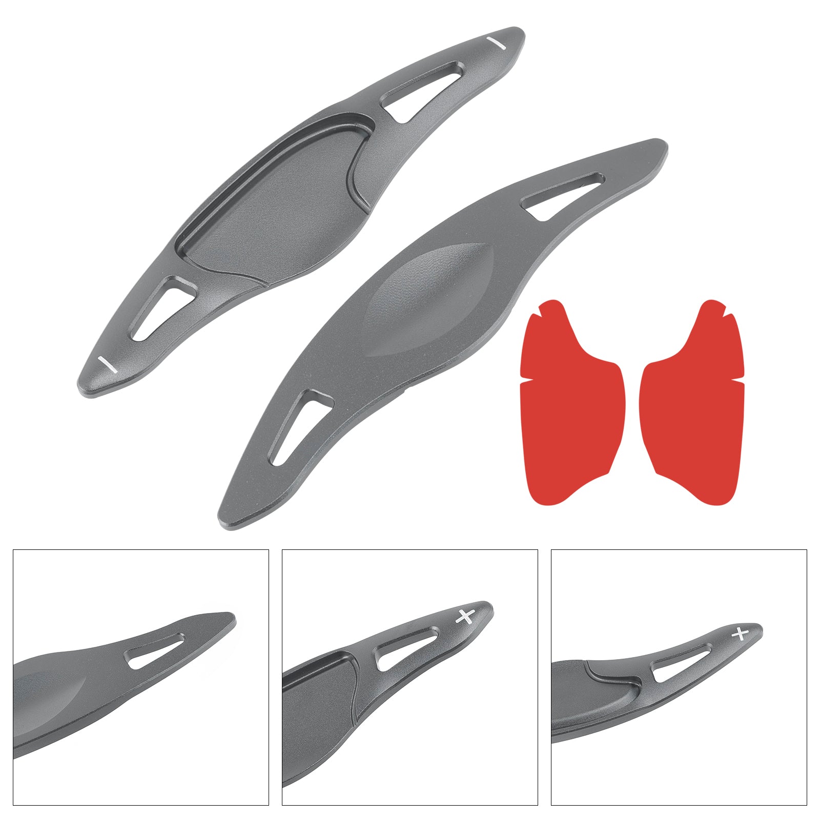 Extension de palettes de changement de vitesse au volant en aluminium pour Honda FIT VEZEL HRV 2014-2020