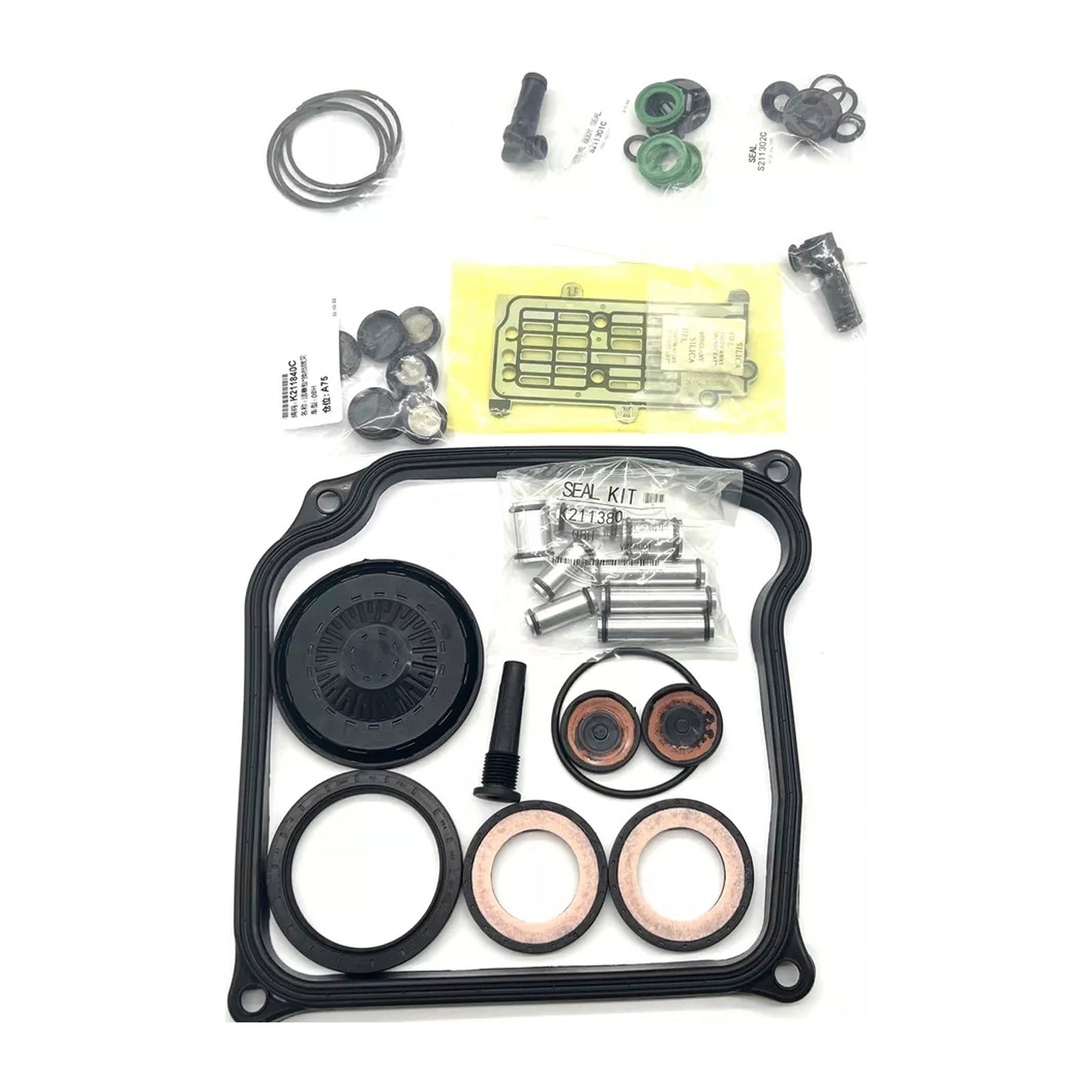 Kit de joints de révision de transmission, pistons et joints DQ500 0BH 0BT pour Audi R8 4.2L 5.2L 2010-2015
