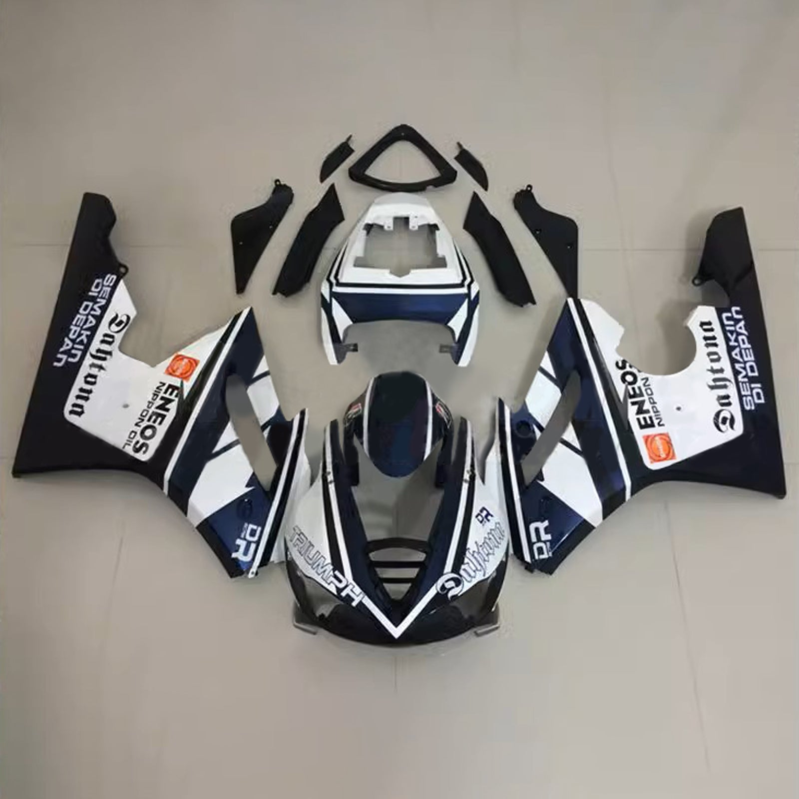 Kit de carénage d'injection Triumph Daytona 675 2009-2012 Carrosserie Plastique ABS