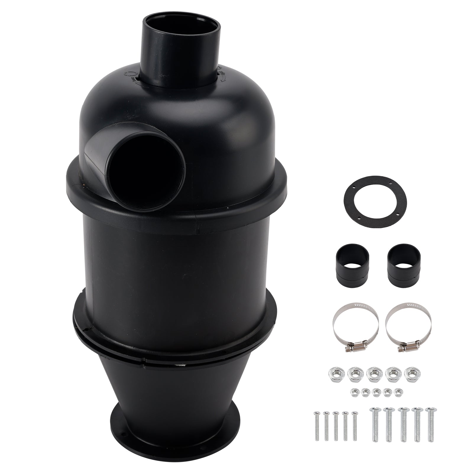 Colector de polvo de filtro ciclónico, separador de polvo robusto para carpintería y arena