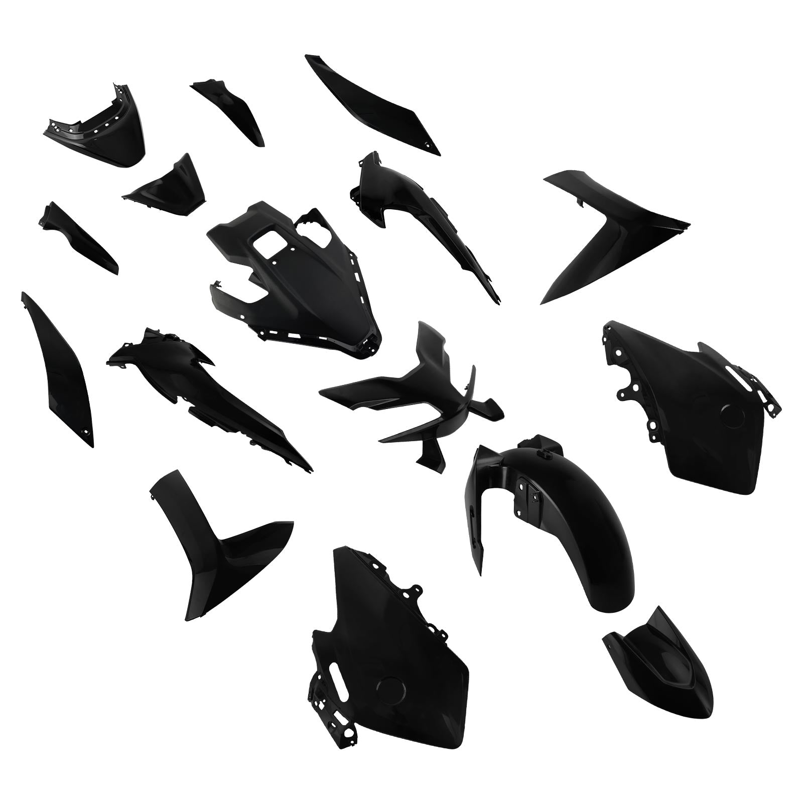 Grip di carrosserie per iniezione non dipinta per Yamaha T-Max 560 2022-2024