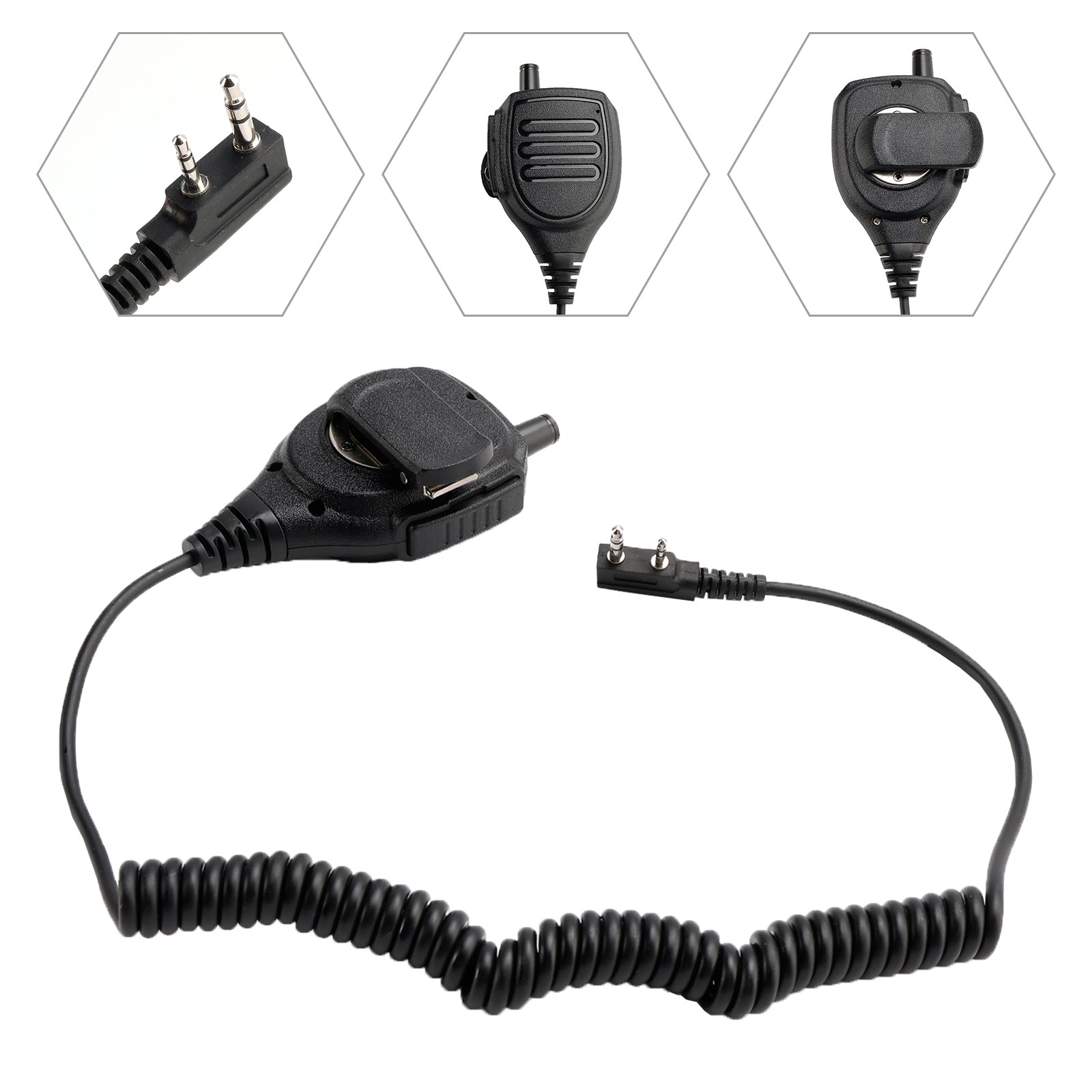 Altoparlante microfono K-SM1601 per TK-220 TH-F6 RPV516A KG659 TG-2AT PX-666 UV-5RB