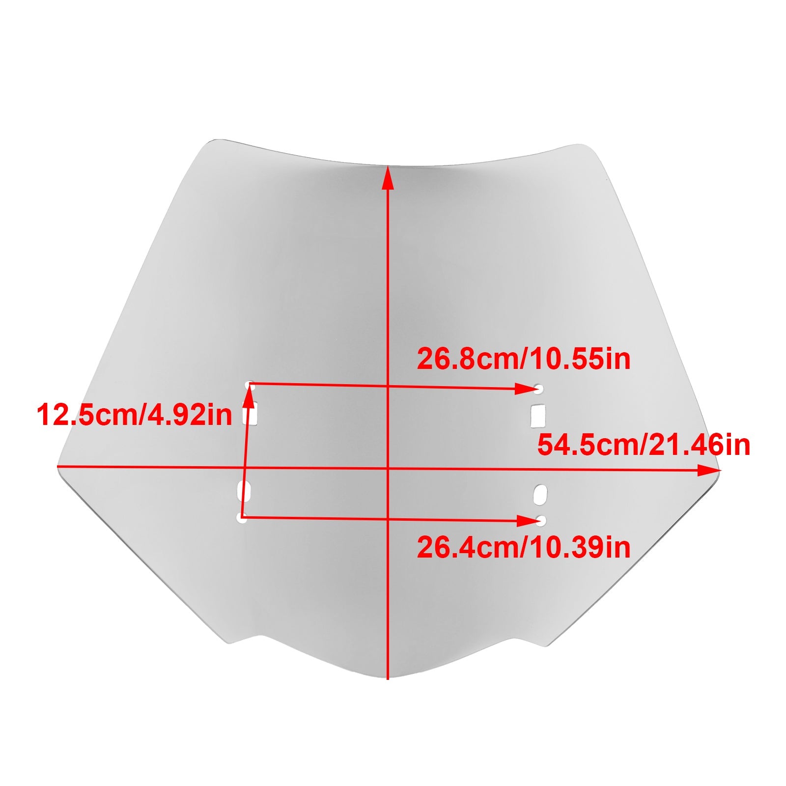 ABS-tuulilasi Honda Gold Wing GL1800 2018-2023