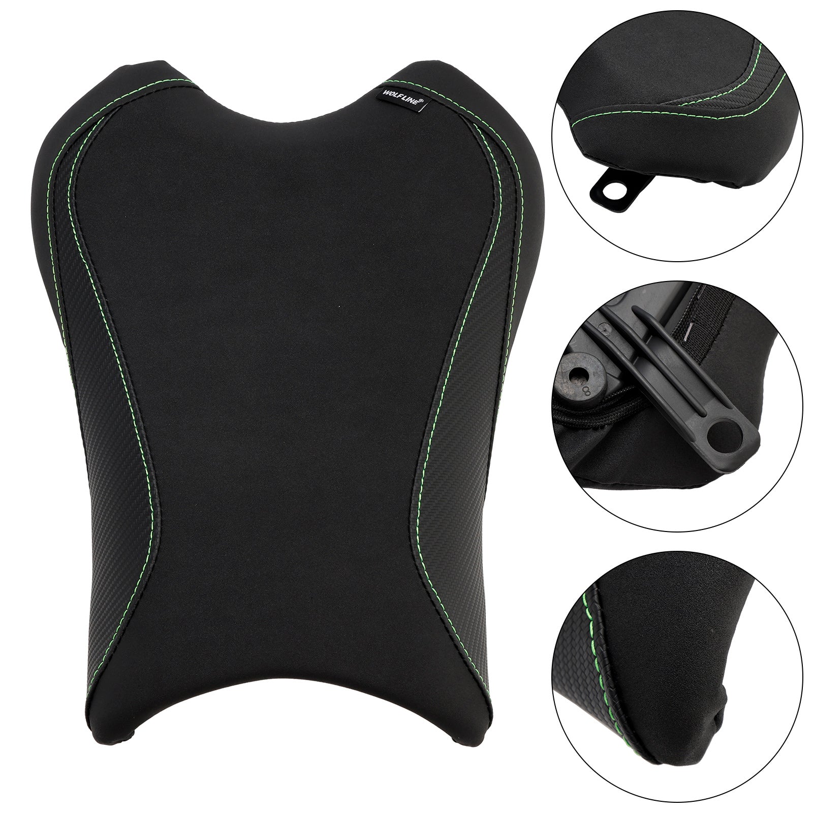 Siège conducteur avant Raider en polyuréthane pour Kawasaki ZX-10R/RR 2021-2023