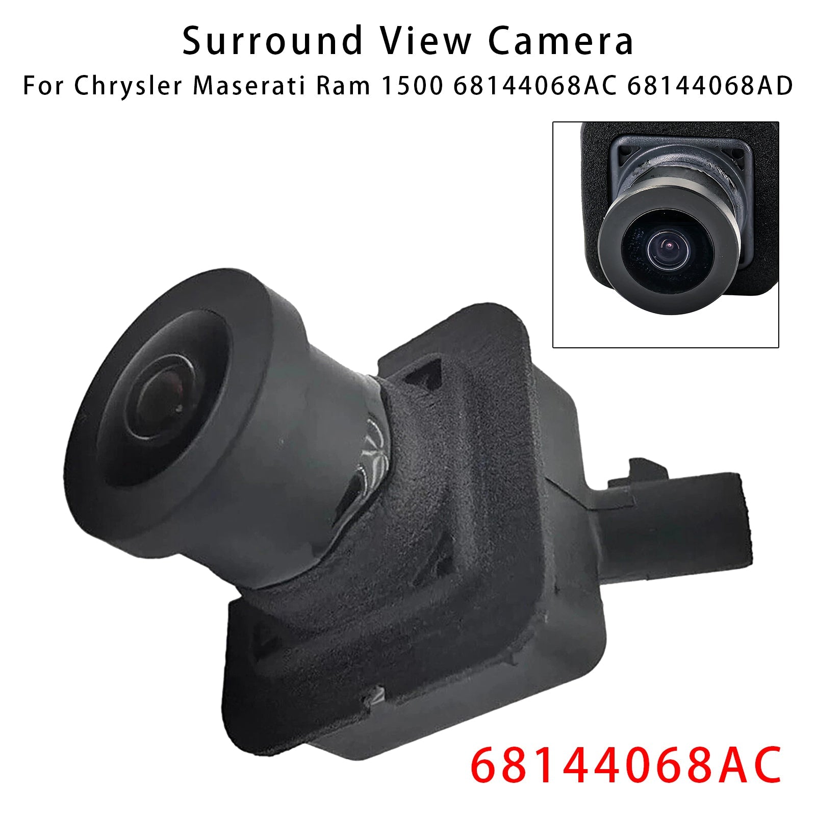 Telecamera per la visione periferica per Chrysler Voyager 3.6L V6 (2020-2021) 68144068AC 68144068AD