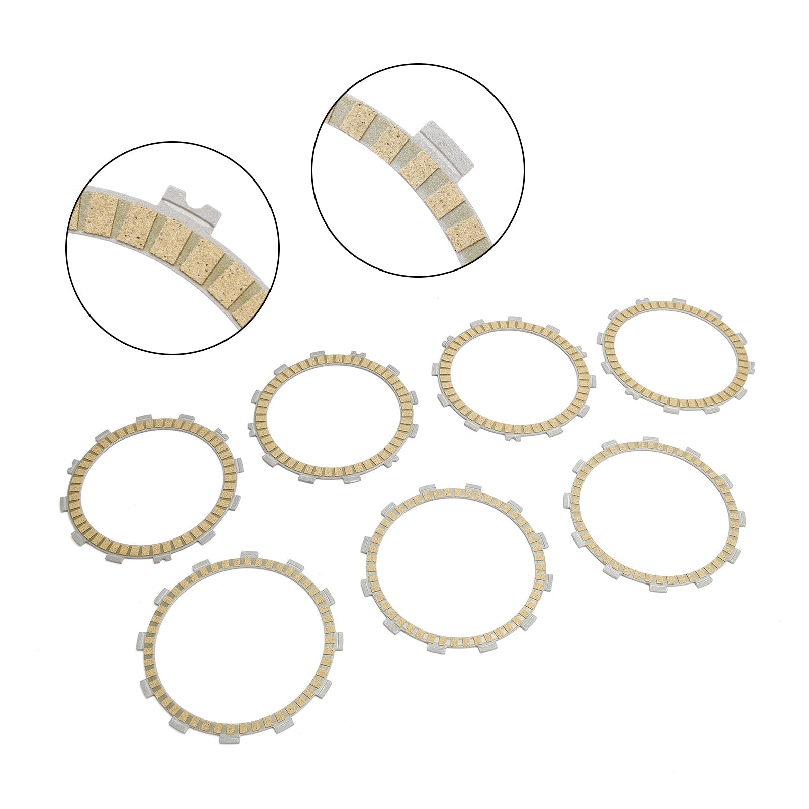 Kit piastra per attrito frizione per Kawasaki ER650 Z650 EX650 Ninja 650 2017-2024