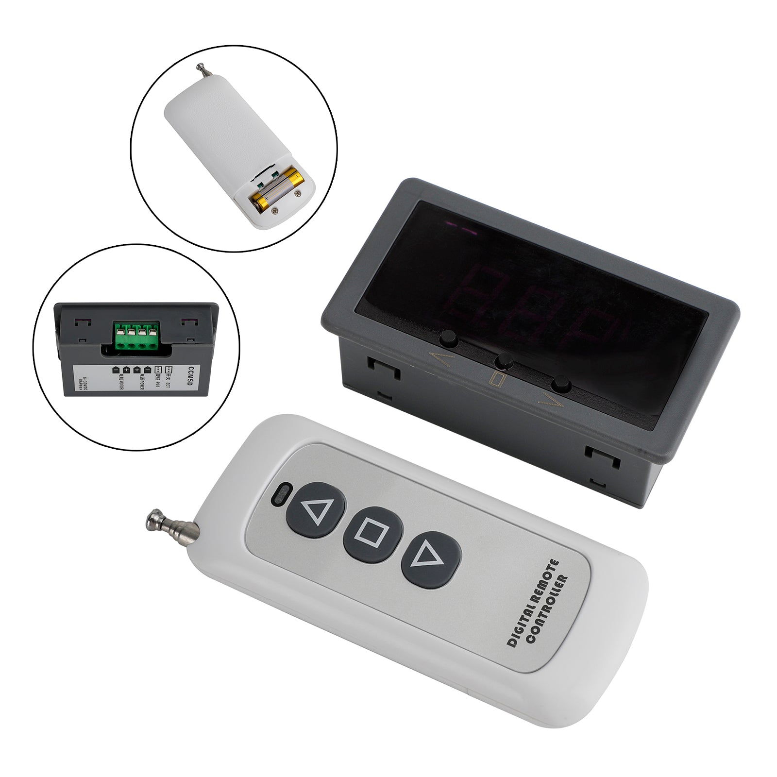 6V 12V 24V 5A PWM Sterownik prędkości silnika prądu stałego Ściemniacz + odwracalny pilot