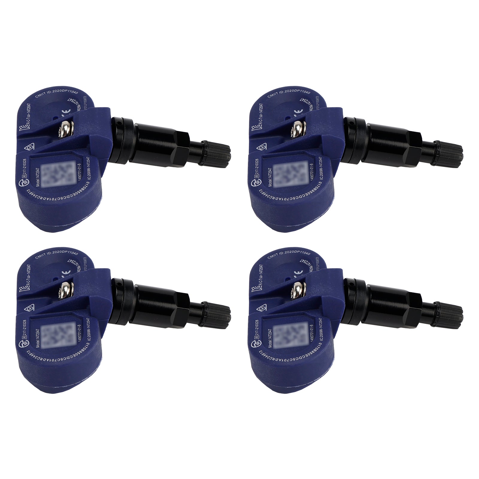 Capteur de pression des pneus TPMS Bluetooth 4 pièces pour Tesla Model 3/S/X/Y 2021-2024