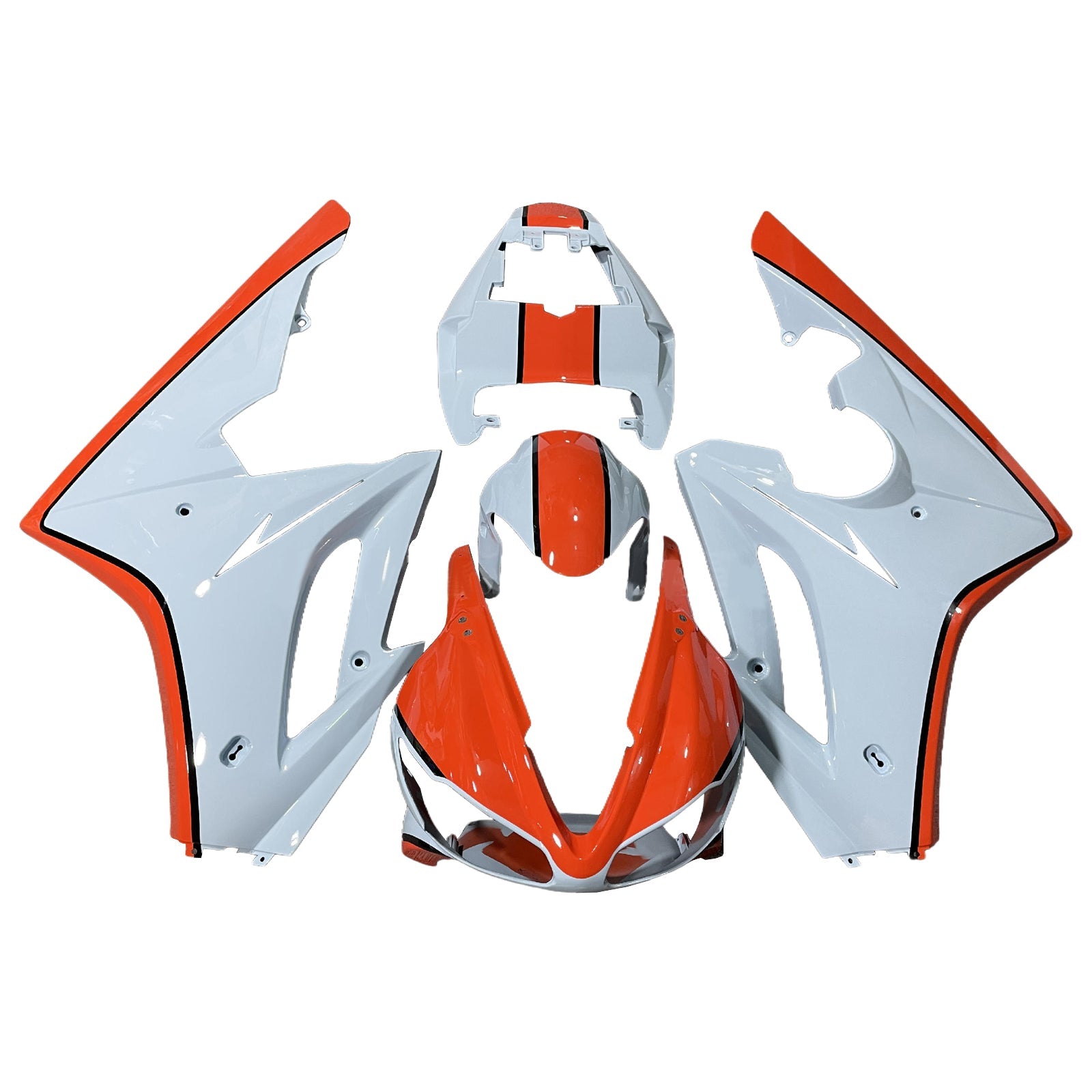 Kit de carénage d'injection Triumph Daytona 675 2009-2012 Carrosserie Plastique ABS