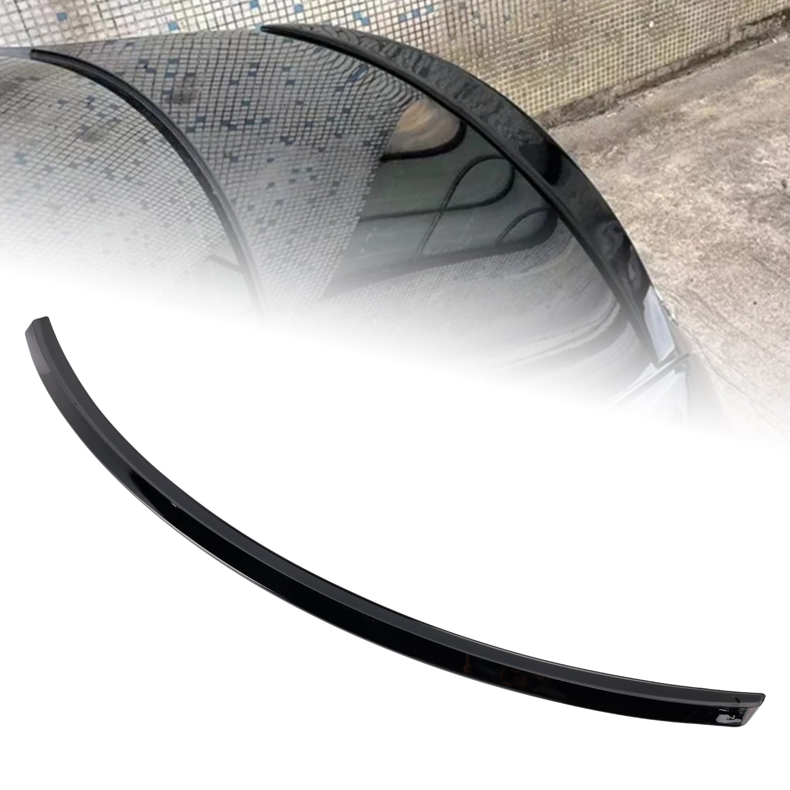 Aileron de coffre arrière noir brillant pour Mercedes-Benz Classe S W223 2021-2025