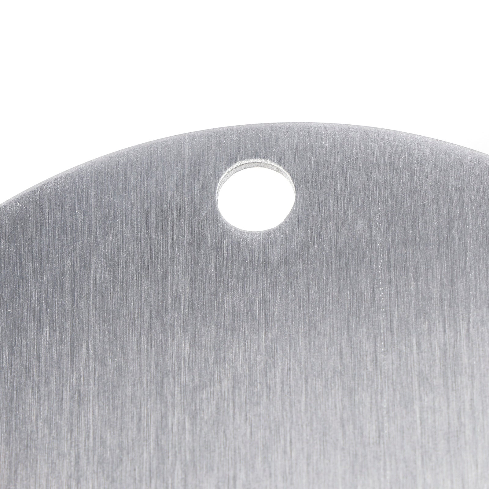 Universal moottoripyörän rekisterikilven alumiini, soikea ja henkilökohtainen