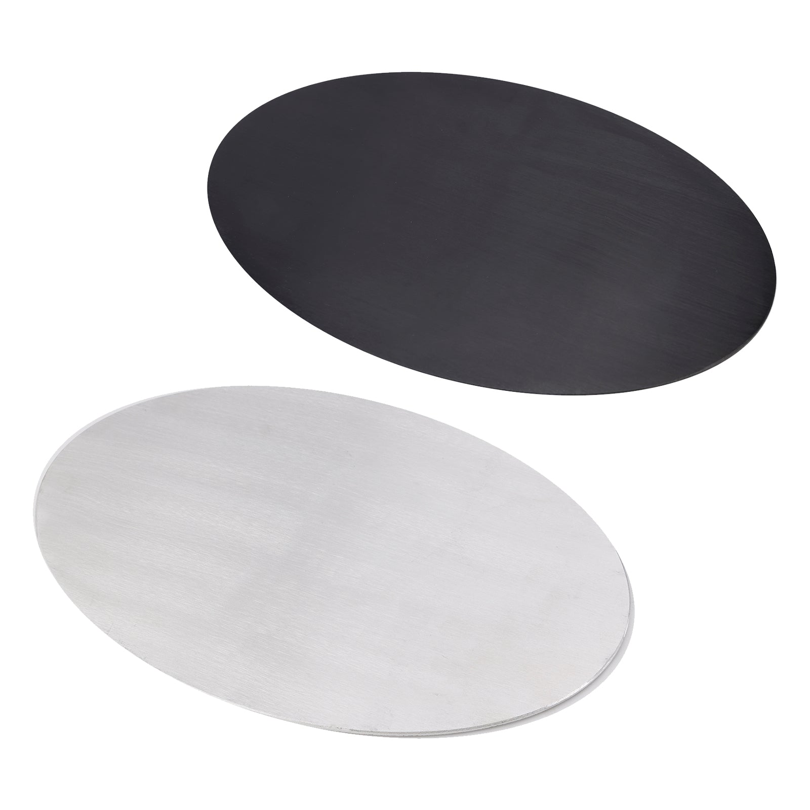 Targa ovale vergine ovale in lega di alluminio per assemblare te stesso, regolazione universale per le motociclette