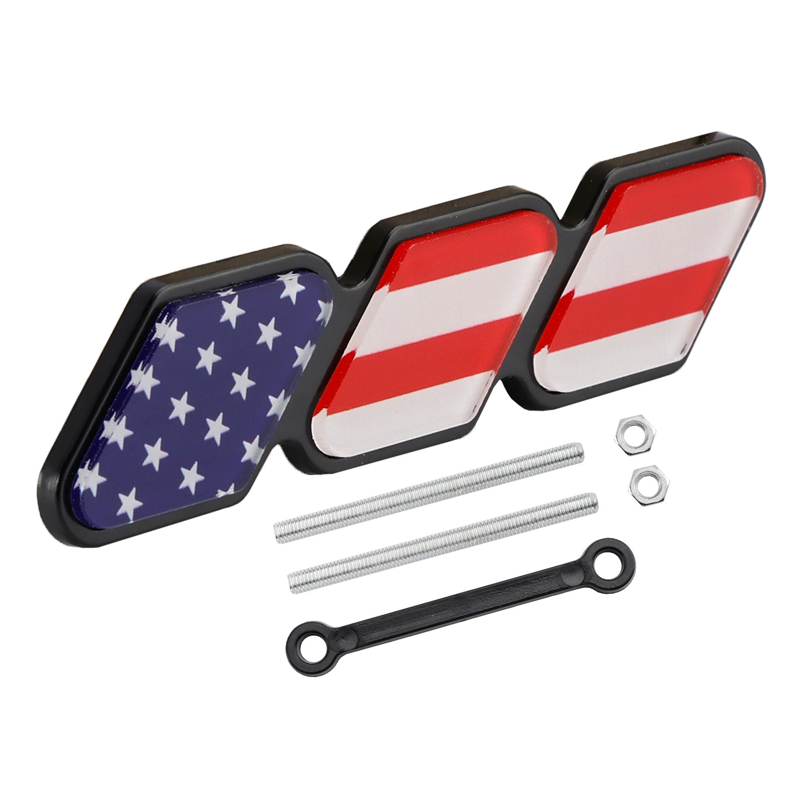 Tricolor Grille Emblem, auto -accessoires voor Toyota Tacoma TRRA RAV4