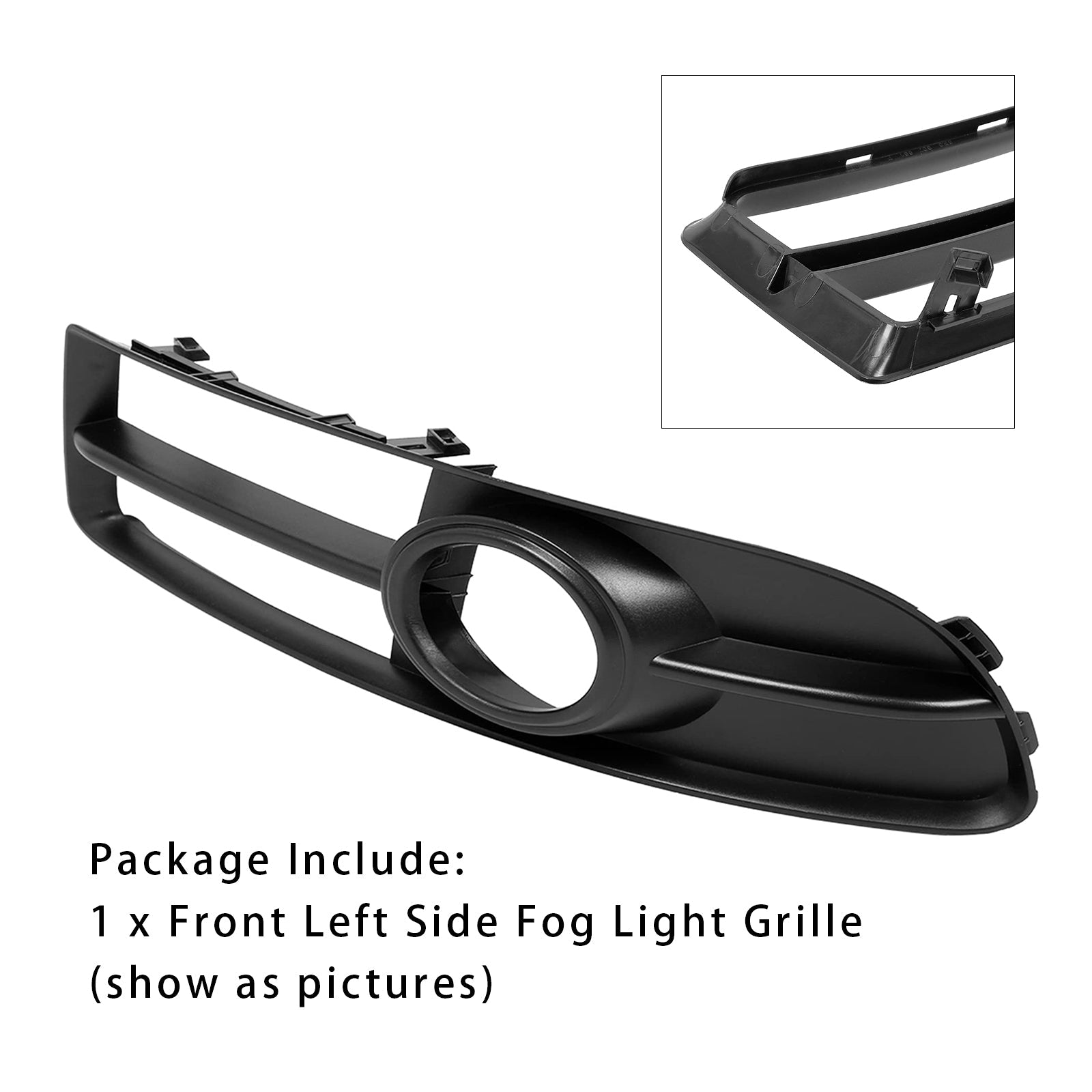 Linker bumperrooster voor Audi A4 B7 S-Line S4 2005-2008, Grille Fog Lightning