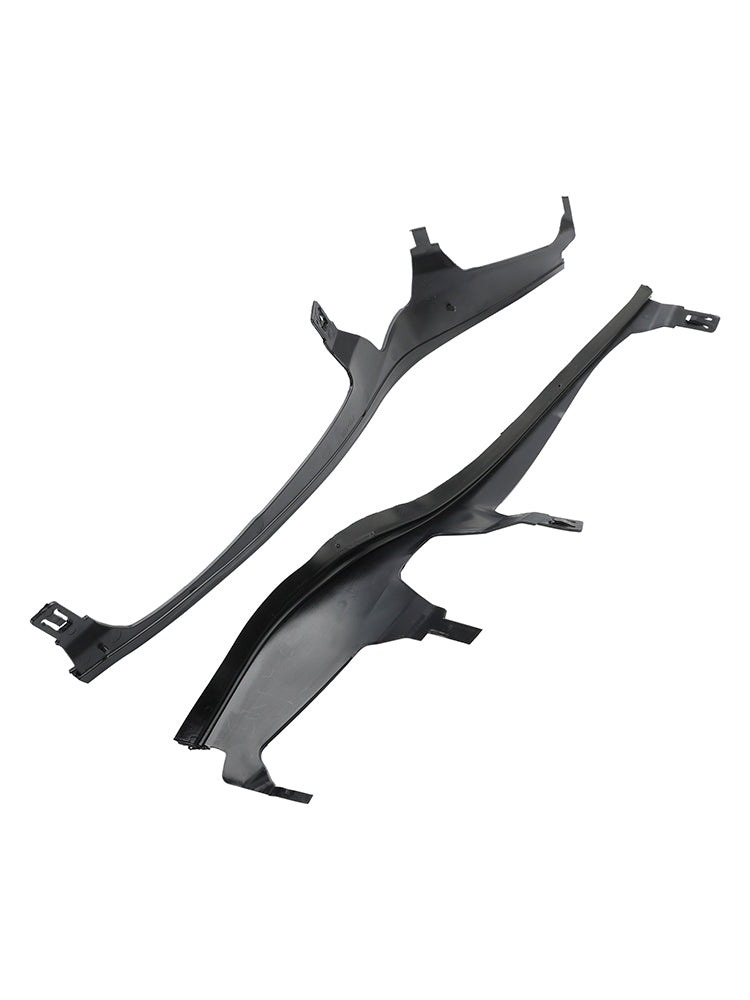 Par de tiras de cubierta de faro superior L + R para BMW 3 E46 COUPE CABRIO LCI