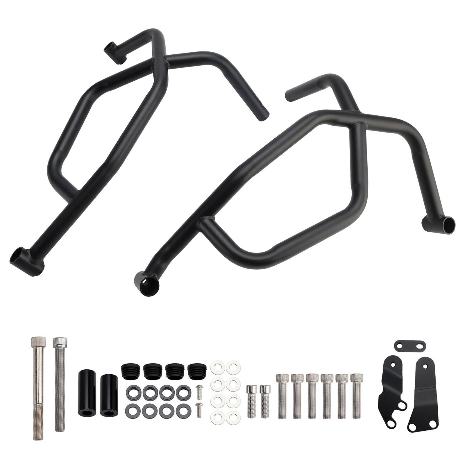 Barre de protection inférieure pour moteur Yamaha Tracer 7 (2021-2025), cadre en acier, noir