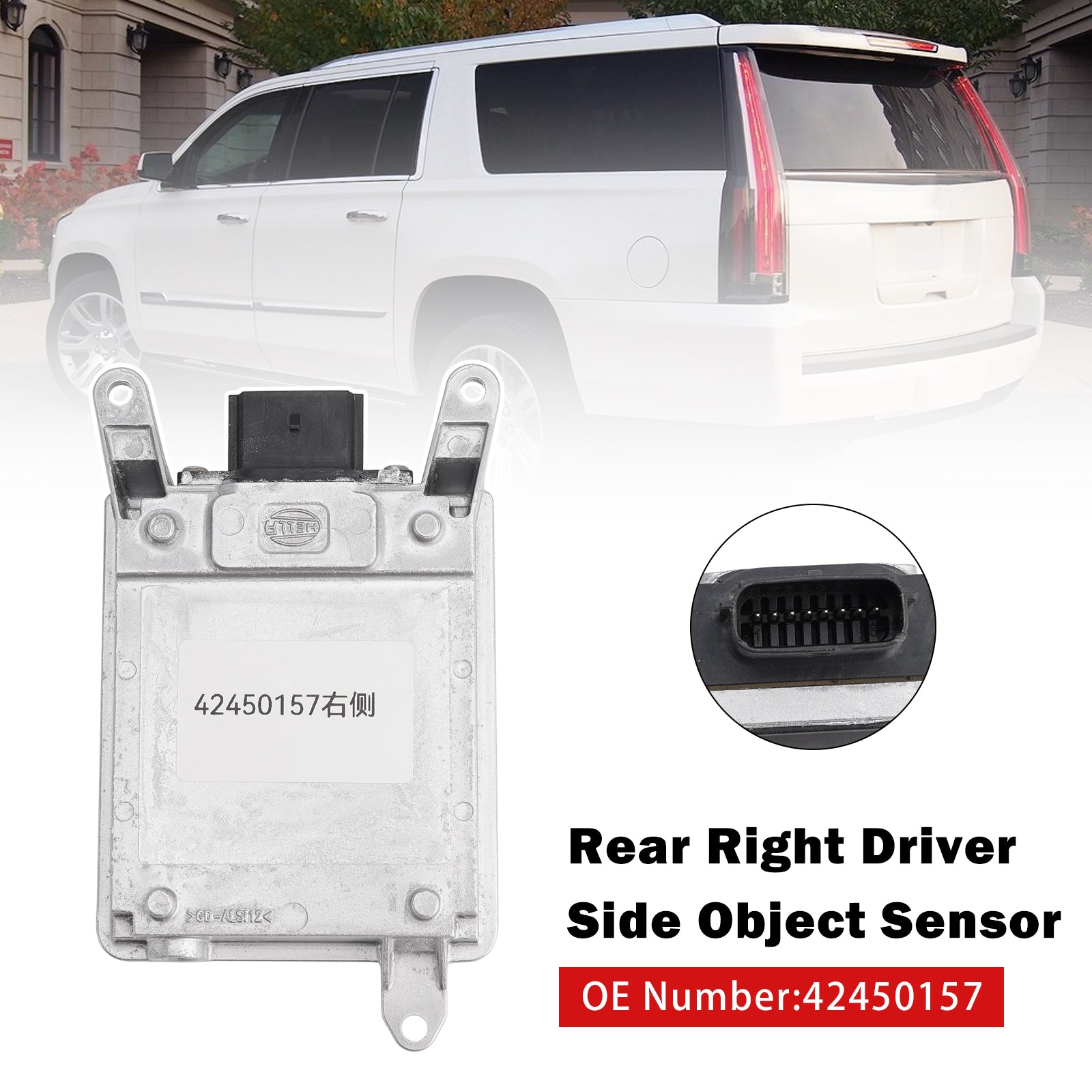 Sensor de objeto trasero derecho para Chevy Tahoe 2015-2016, número de pieza 42450157