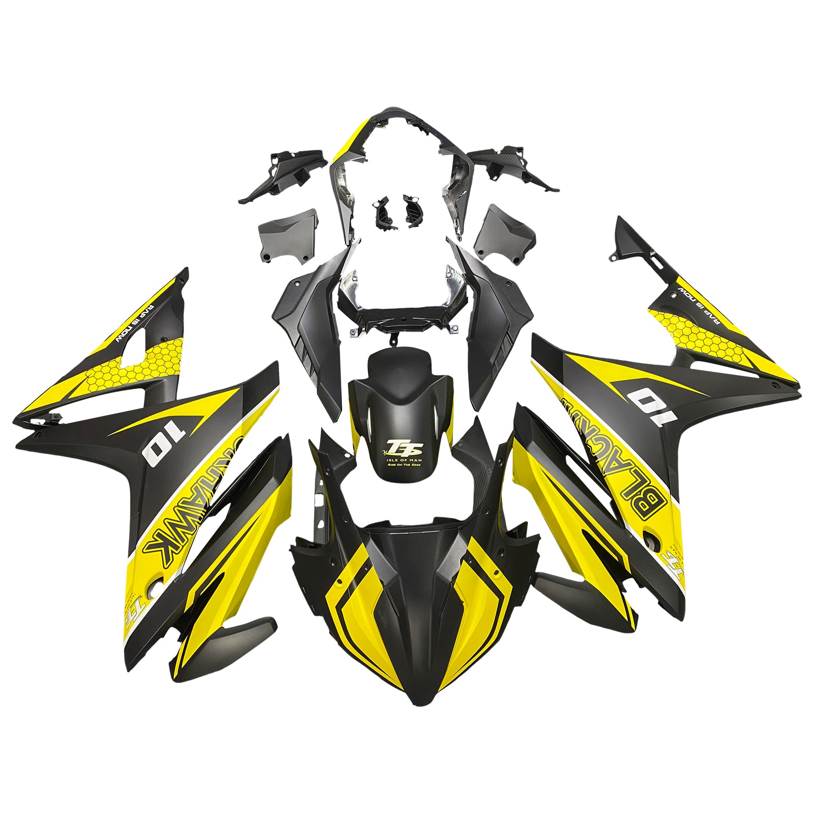 Injectie kuipkit, ABS Plastic Body voor Honda CBR500R 2016-2018