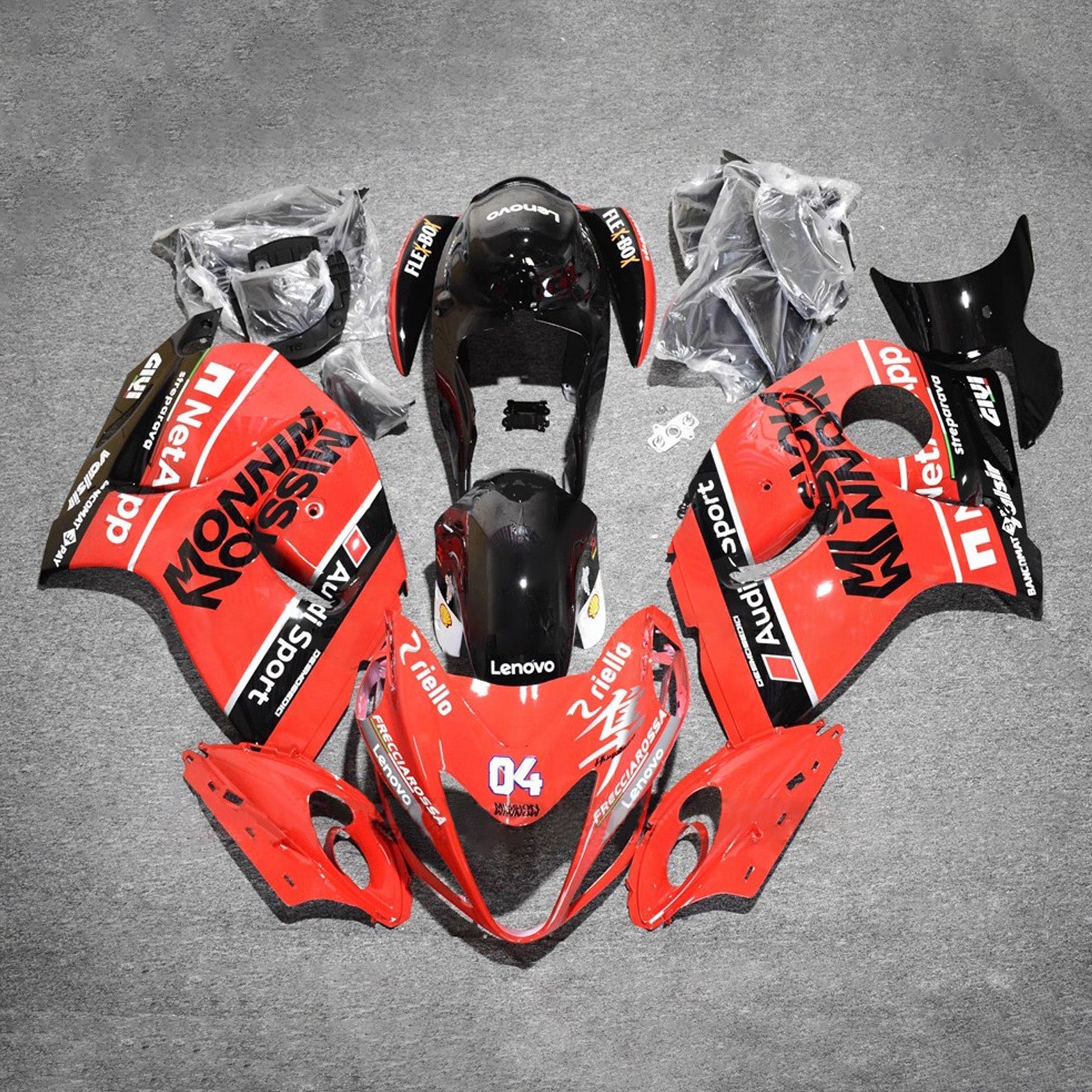Kit de carénage injecté en plastique ABS pour Suzuki Hayabusa GSX1300R 2008-2020