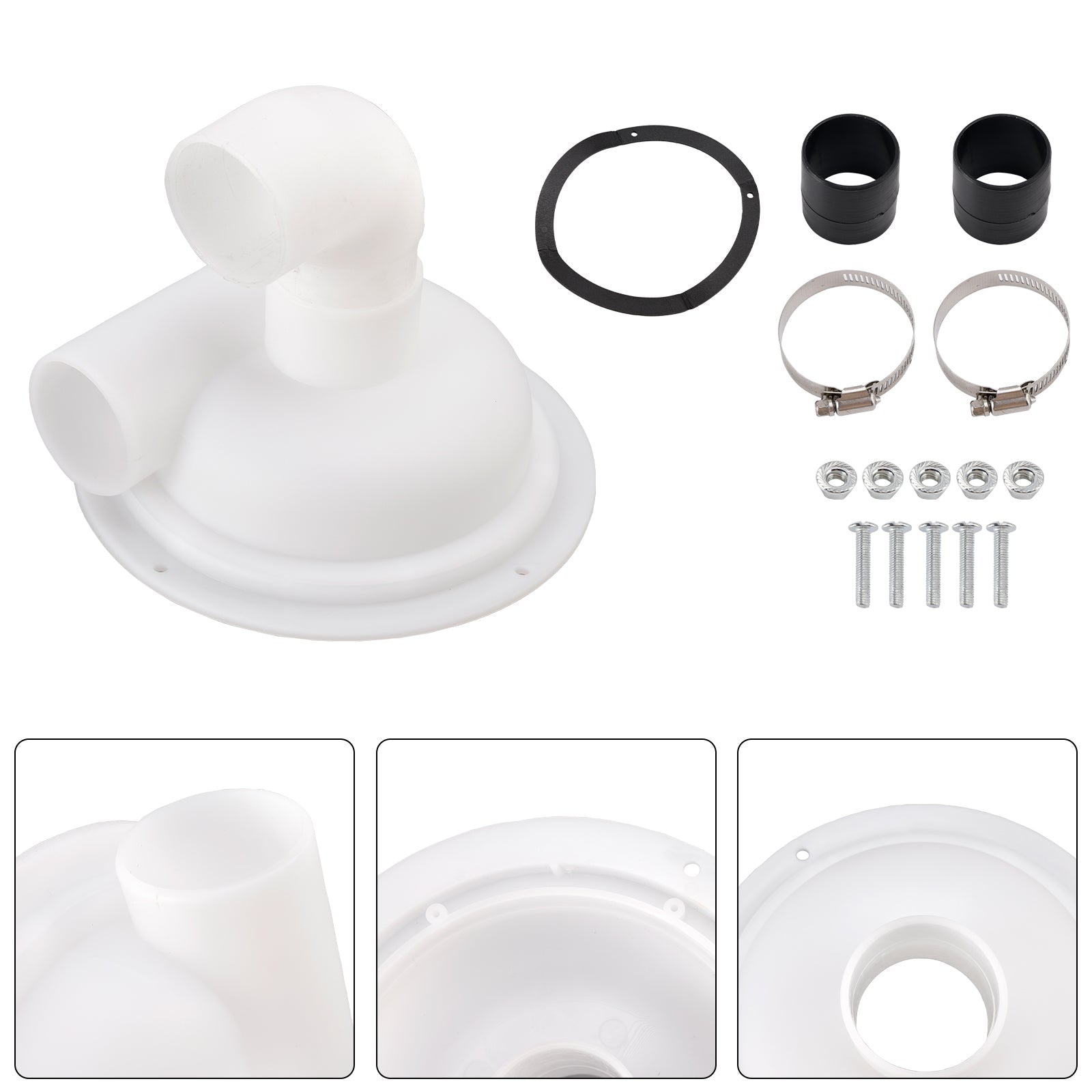 Ciklonski pokrov ločevalca prahu, dodatna oprema za aglomerirano sesalnik, sesalnik za mavce, ločevalnik prahu