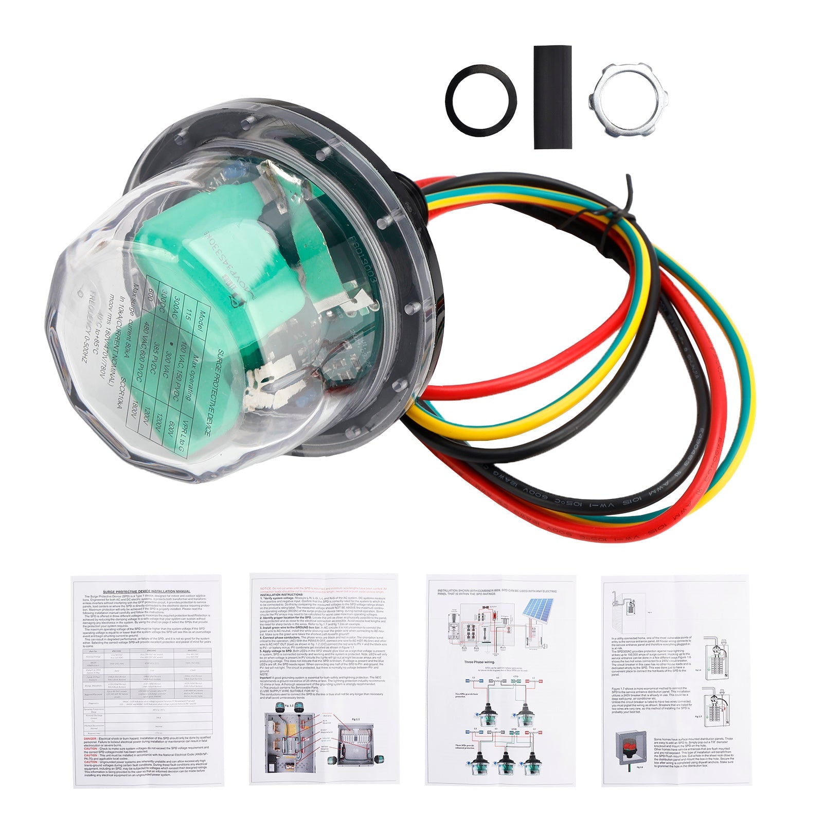 300 VCA MNSPD-300-AC dla midnitowej słonecznej