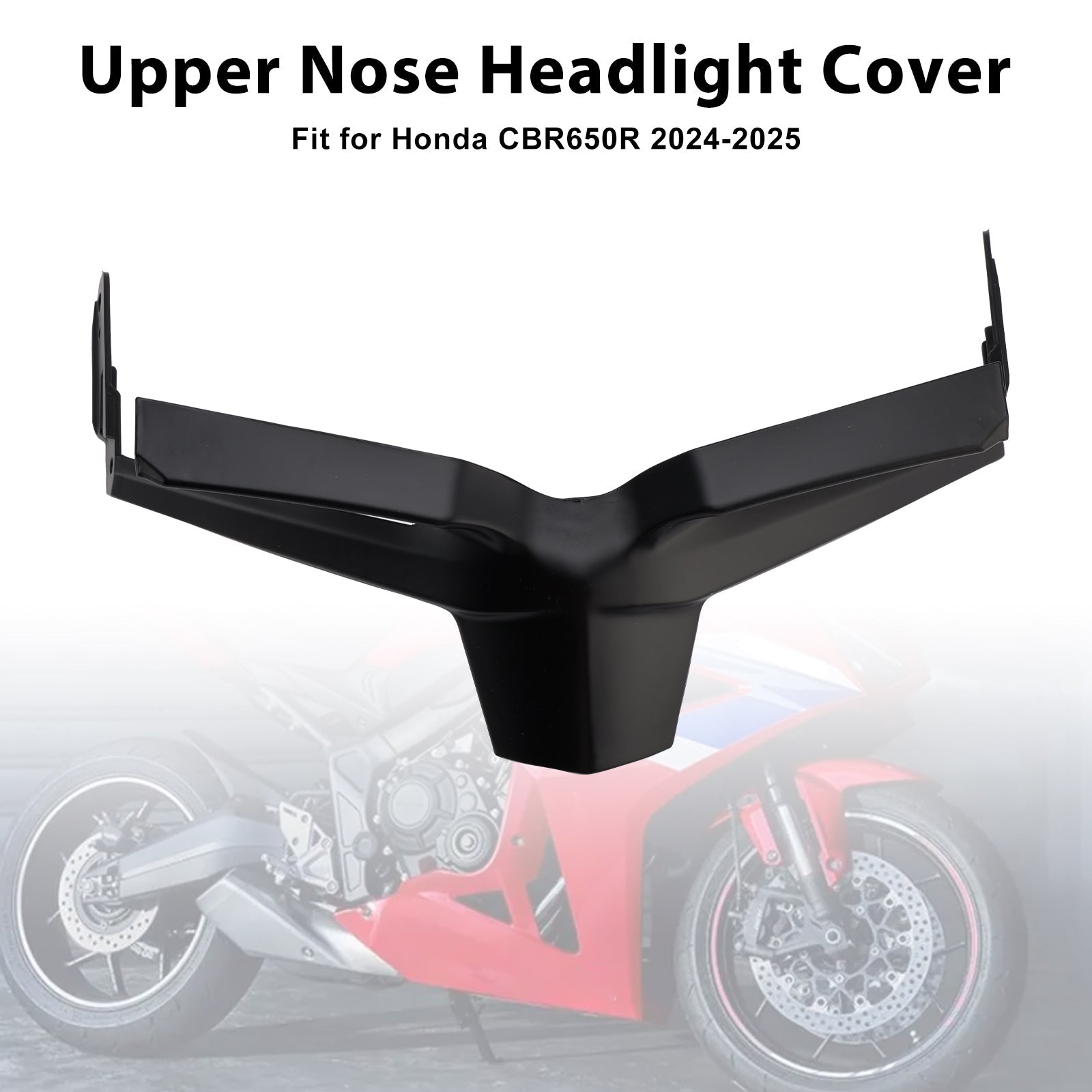 Carénage de couvercle de phare avant supérieur pour Honda CBR650R 2024-2025