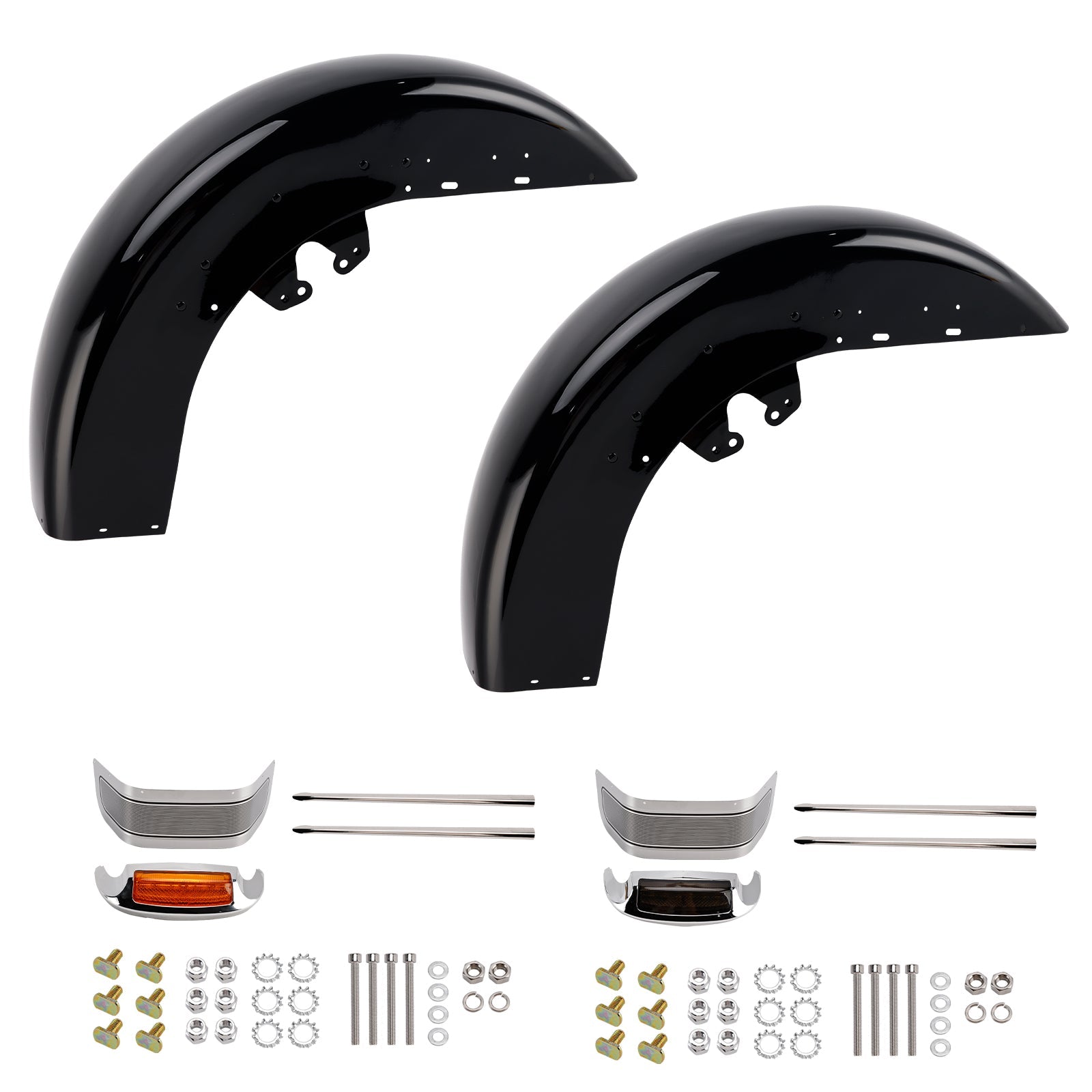 Garde-boue avant en acier Touring Electra Glide Ultra Limited 2014-2024