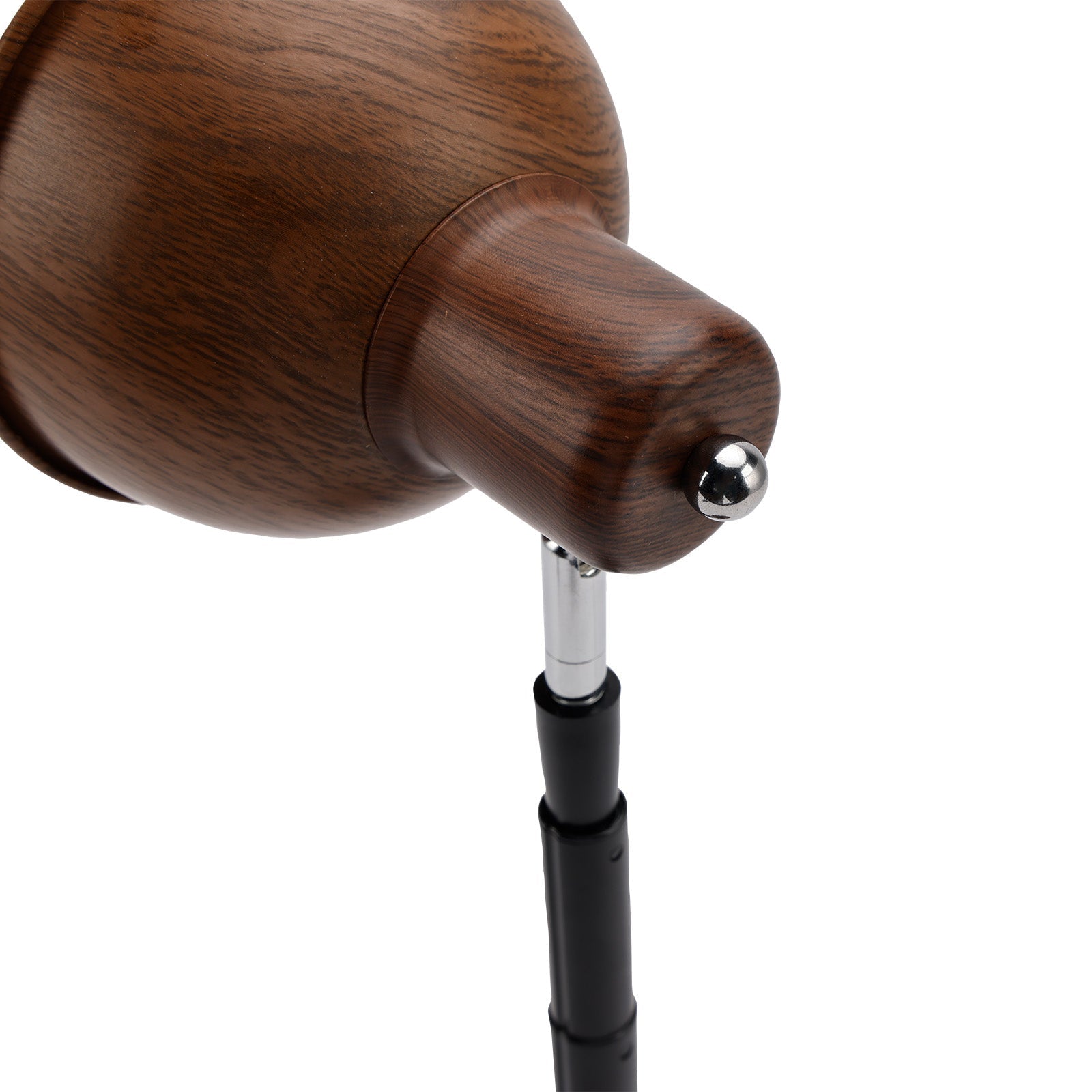 Przyciemniana czarna lampa stołowa i podłogowa LED, regulowana, w 3 kolorach, idealna do salonu lub biura.