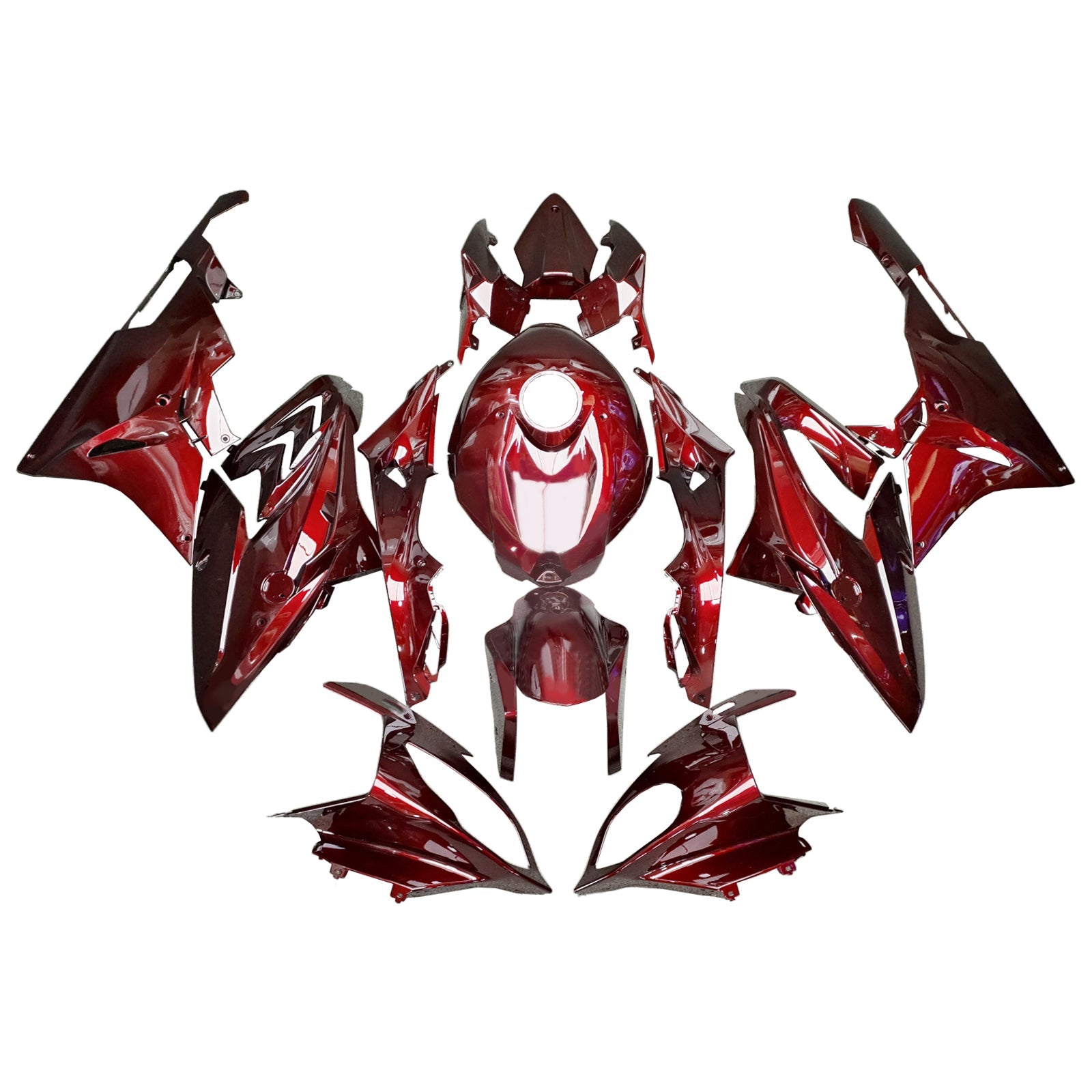 Kit de carénage d'injection pour BMW S1000RR 2015-2016 Carrosserie Plastique ABS