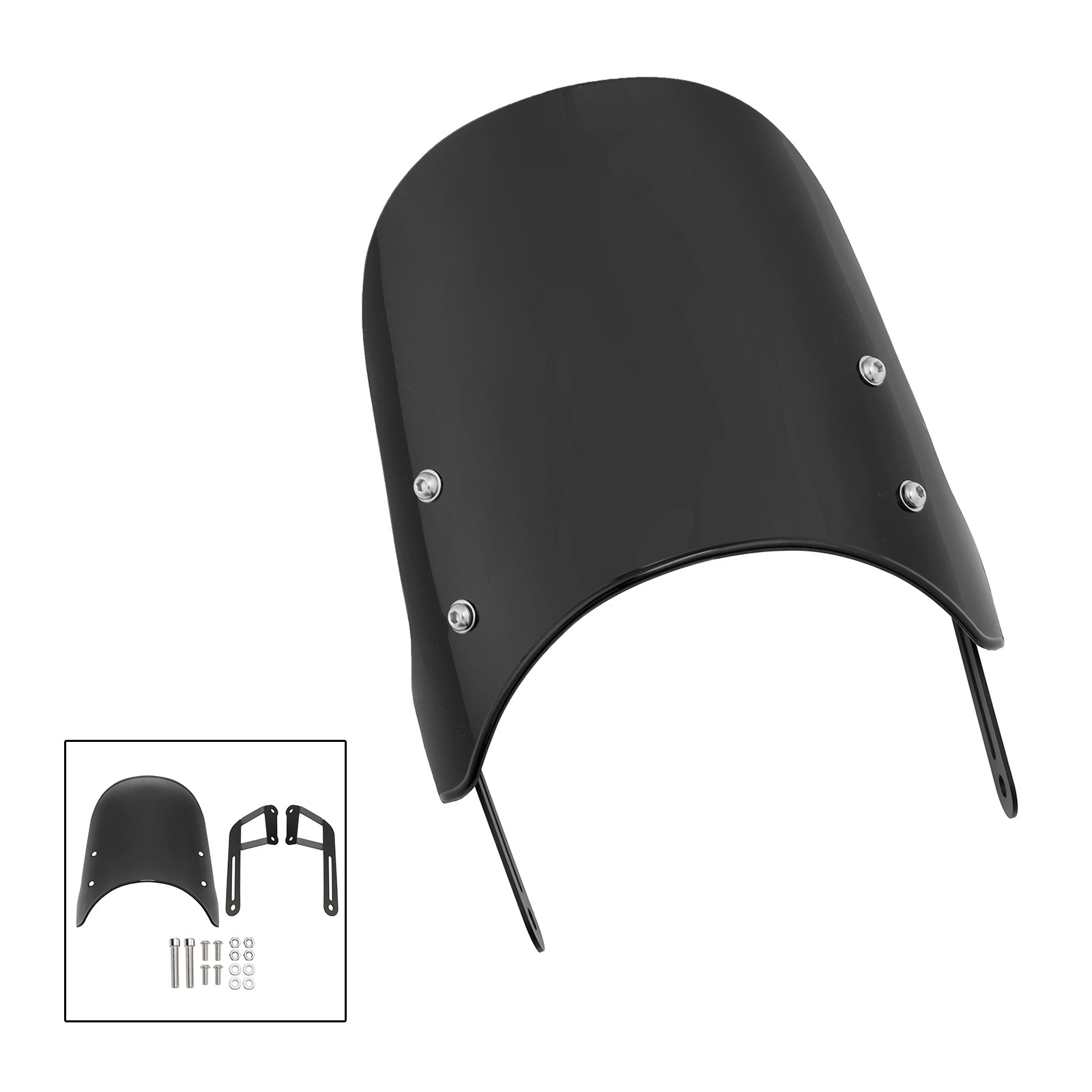 Tuulilasi sopiva tuulilasi Scrambler 1200 XC XE 19-23 Street Twin 900 16-23