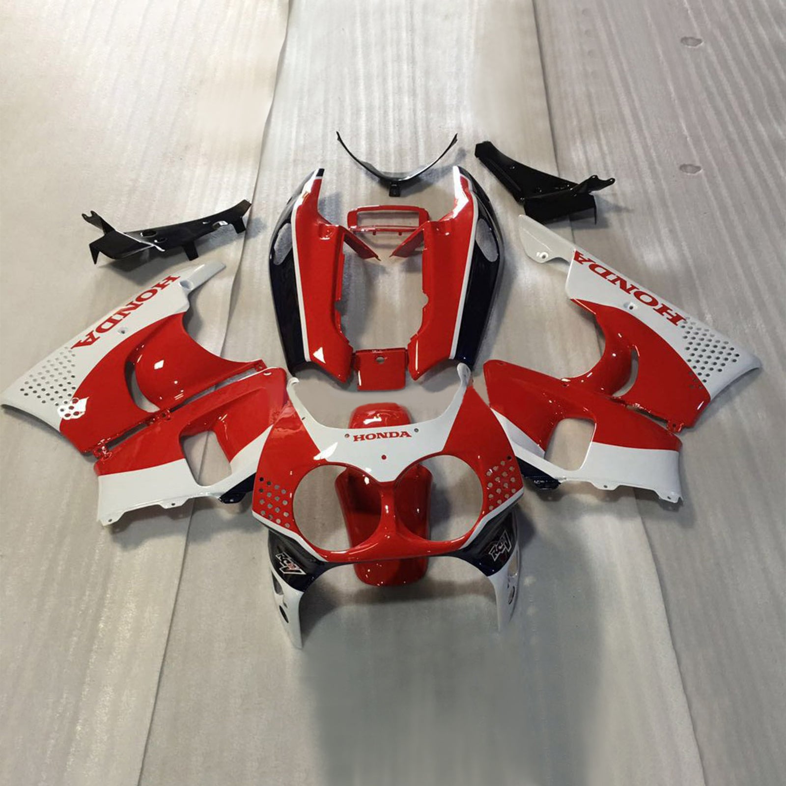 1992-1993 Honda CBR900RR 893 Zestaw owiewek wtryskowych z tworzywa sztucznego Abs