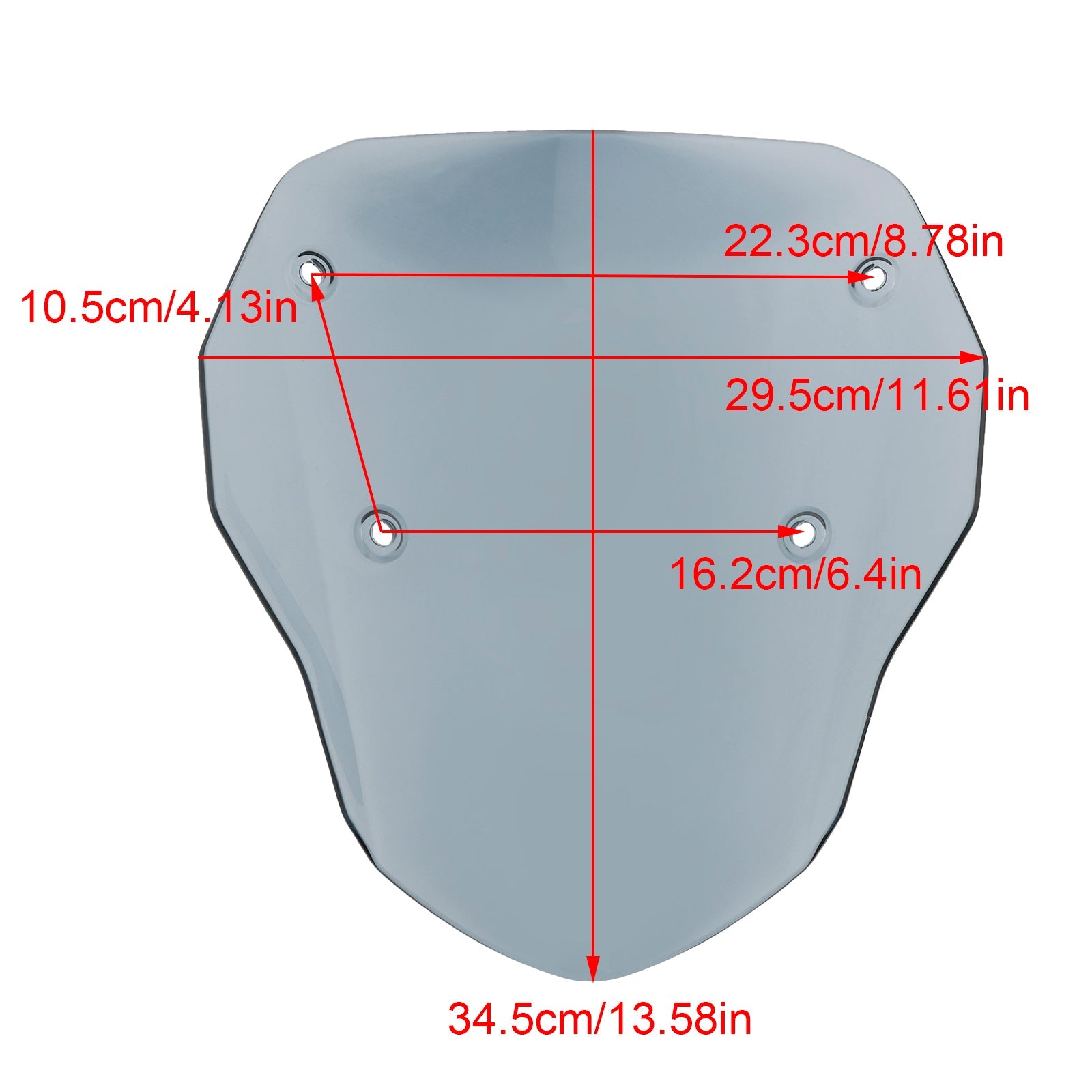 BMW R1300GS 2024 Tuulilasin tuulilasin tuulilasin kansi