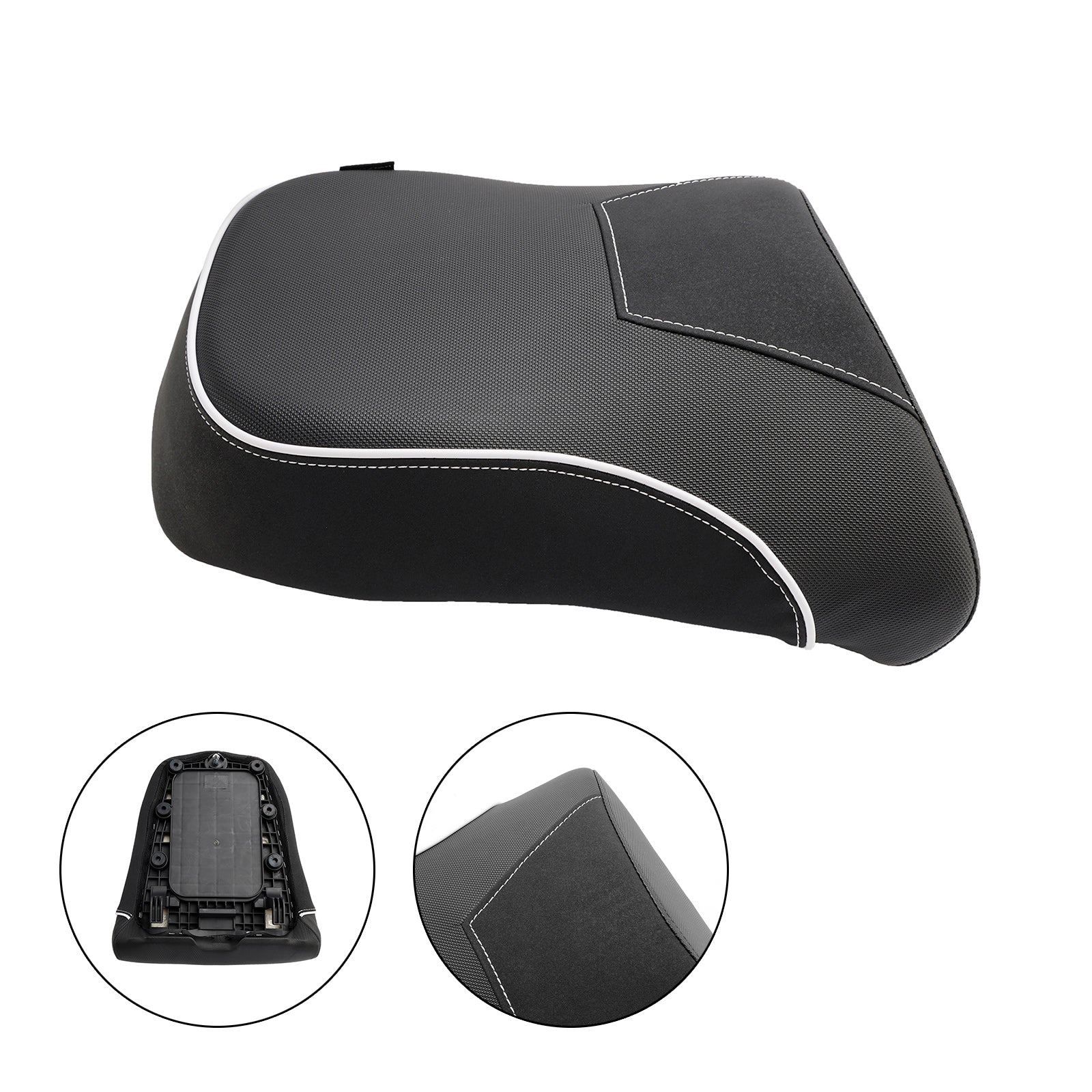 Coussin de siège passager arrière noir mat pour Pan America 1250 2021-2023