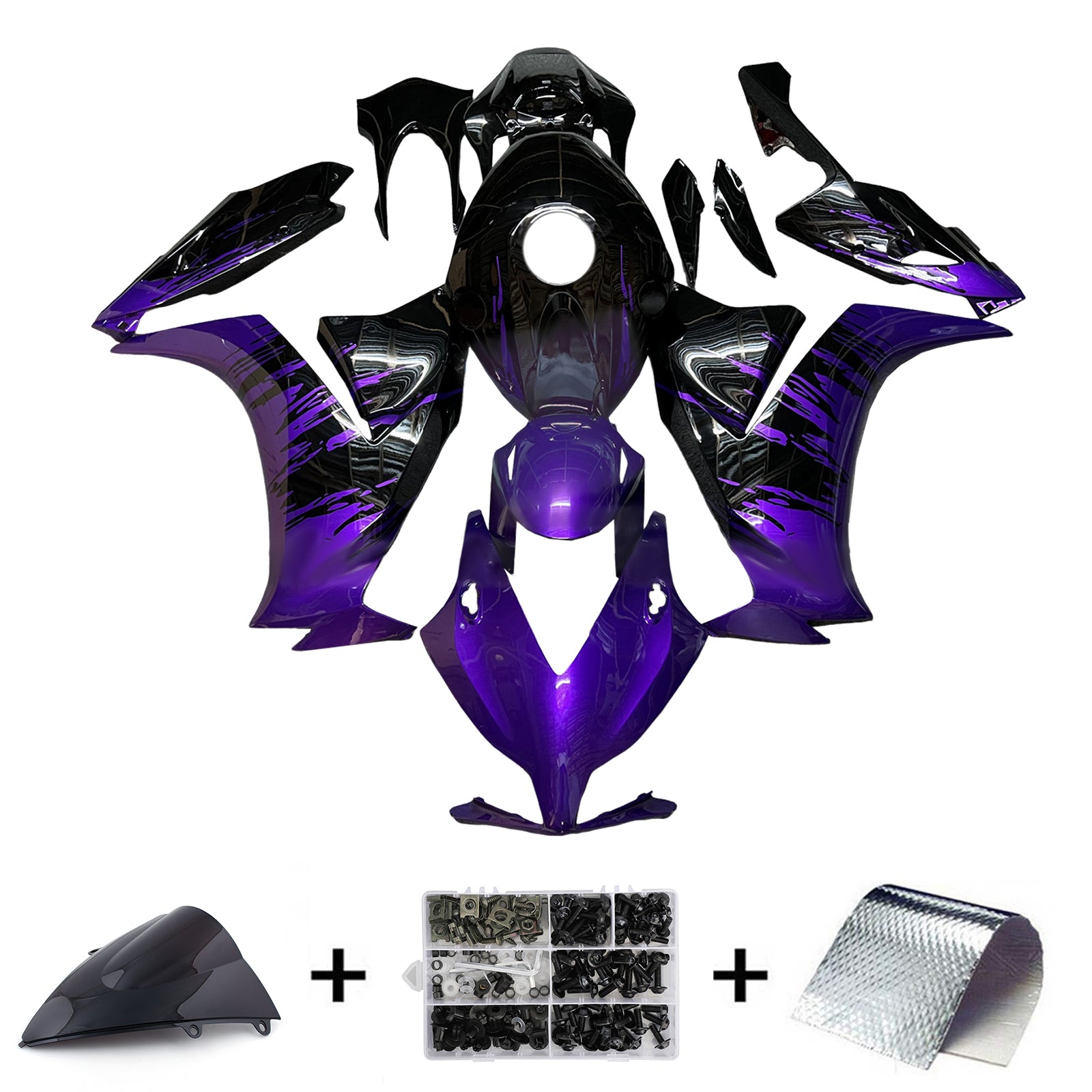 Kit de carénage en plastique ABS pour Honda CBR1000RR 2012-2016