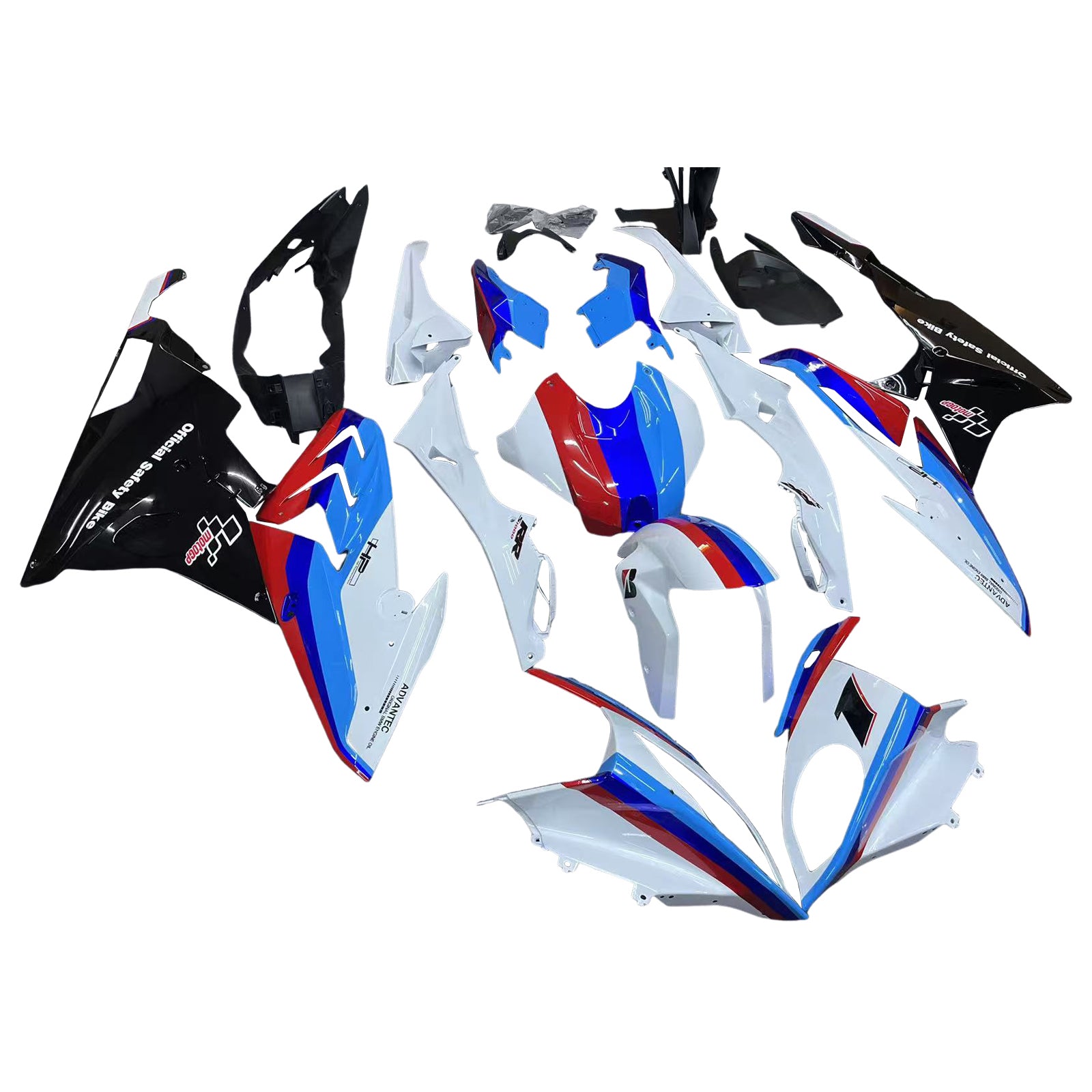 Kit di carenatura iniezione Bodywork ABS in plastica adatta per BMW S1000RR 2015-2016