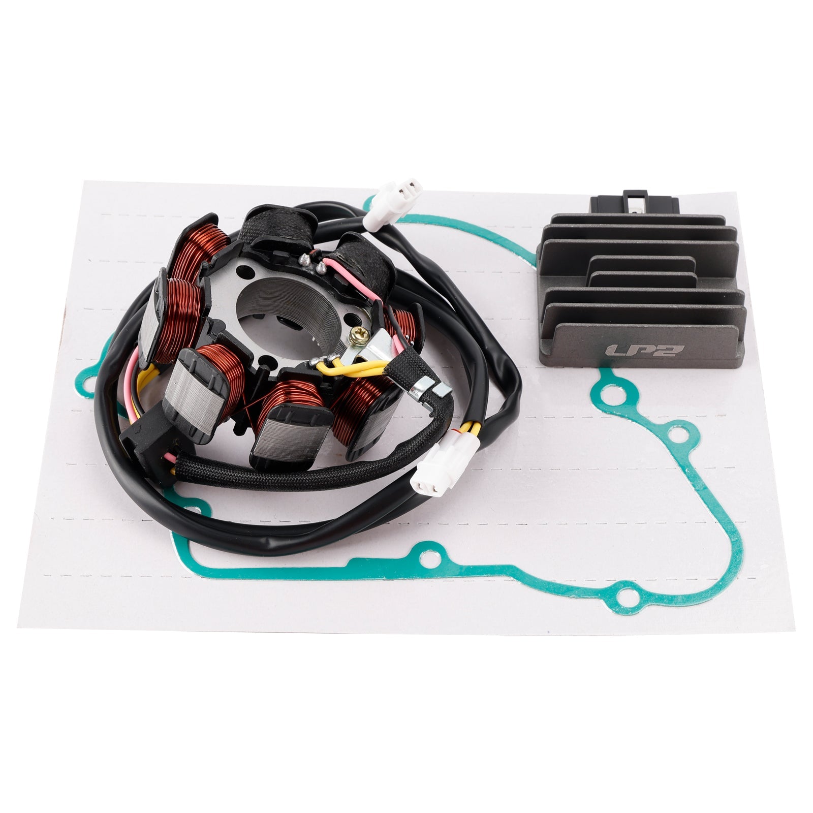 Staattorin säätimen tiivistesarja Kawasaki Bayou 220 KLF220A:han (1988-1995)