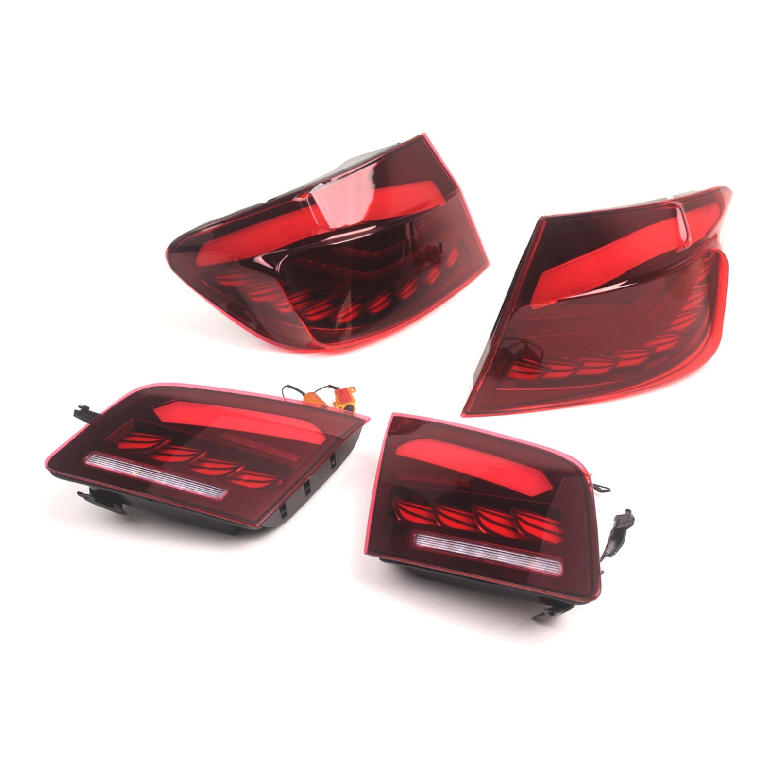 Luci posteriori a LED rosso per 5 F10 F18 M5 Serie di 6a generazione 2010-2016