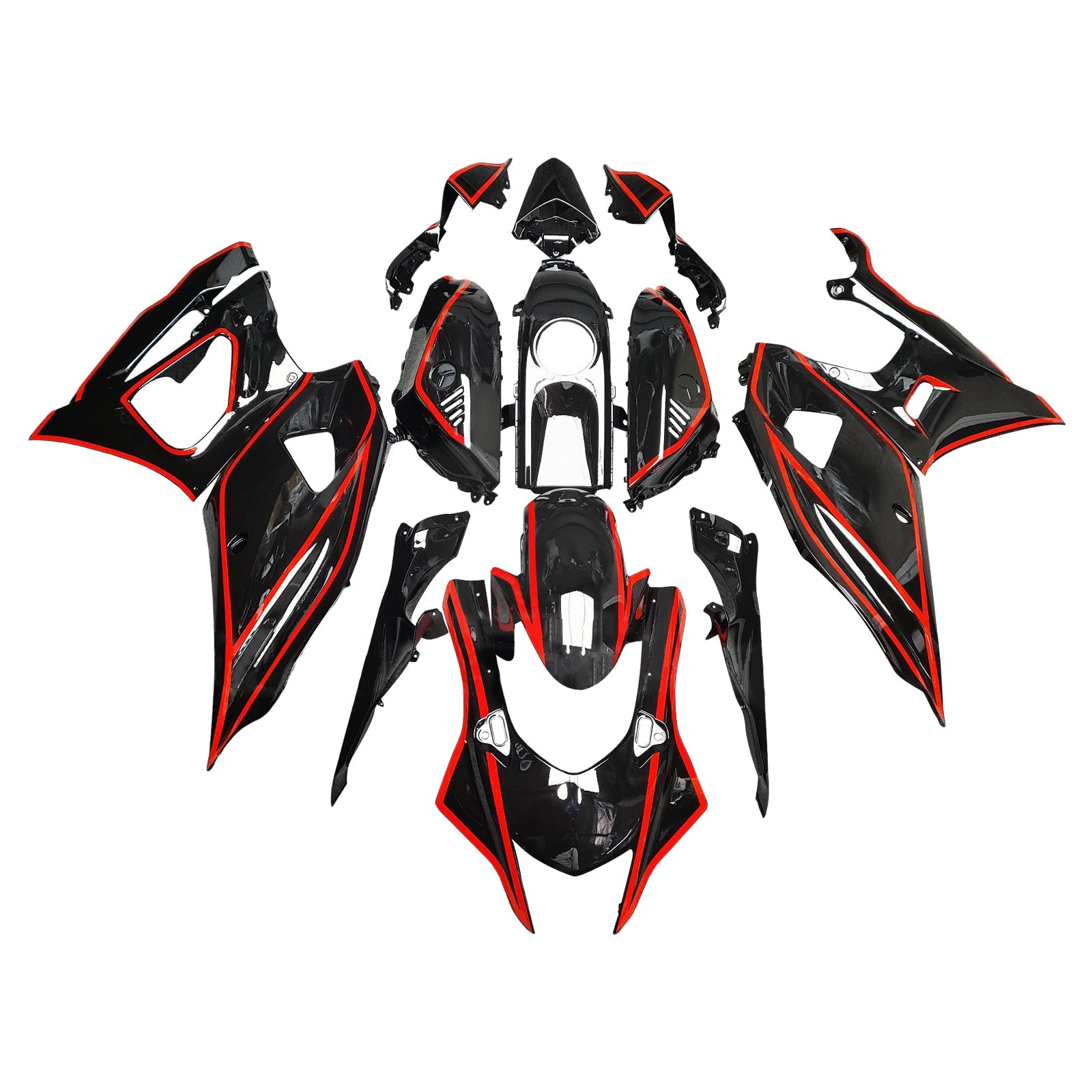 Kit de carenado inyectado de plástico ABS para Yamaha YZF-R7 2021-2025