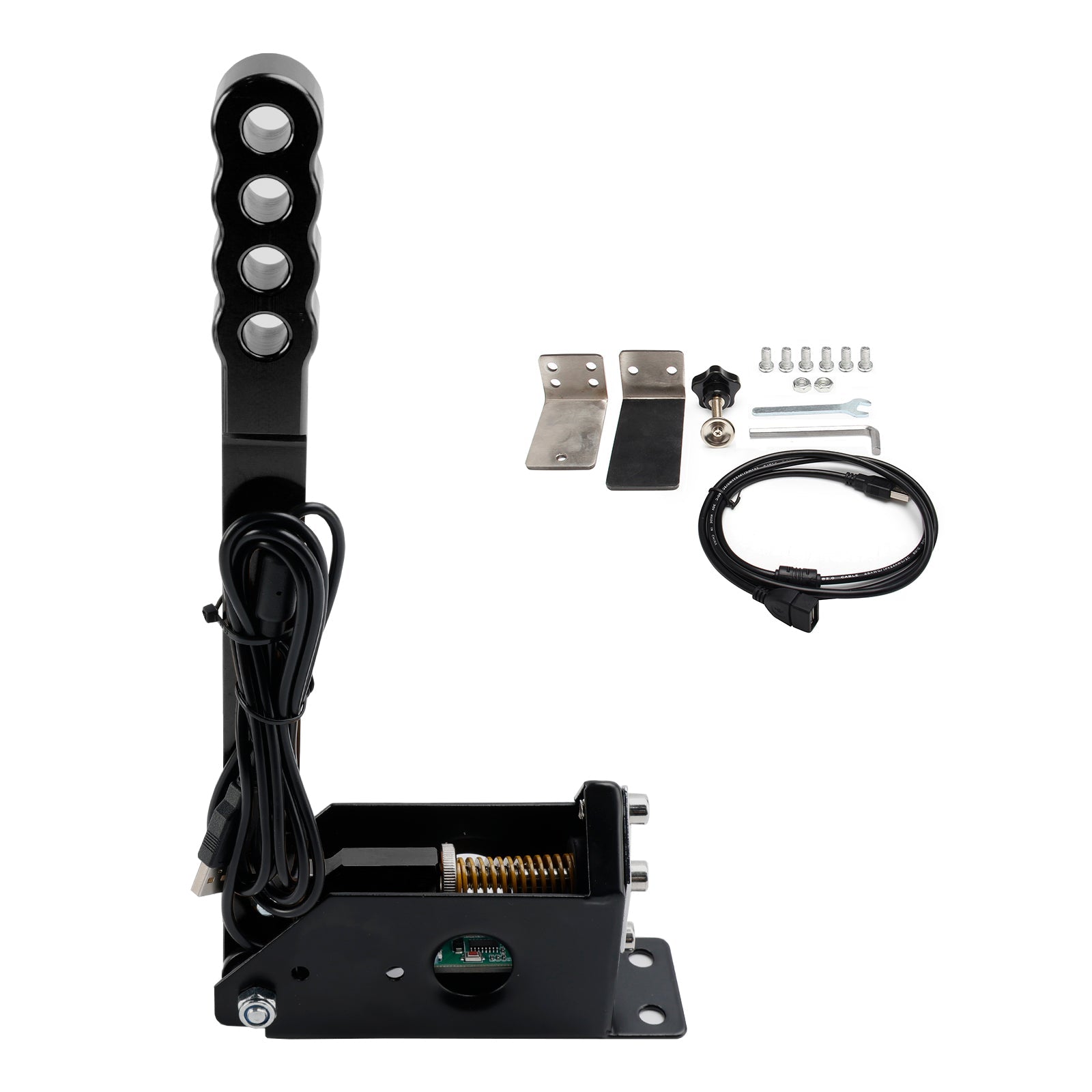 14 -bittinen kilpa -käsijarru USB SIM -PC: lle, jossa on omaisuuspihdit G27/G29/T300/T500