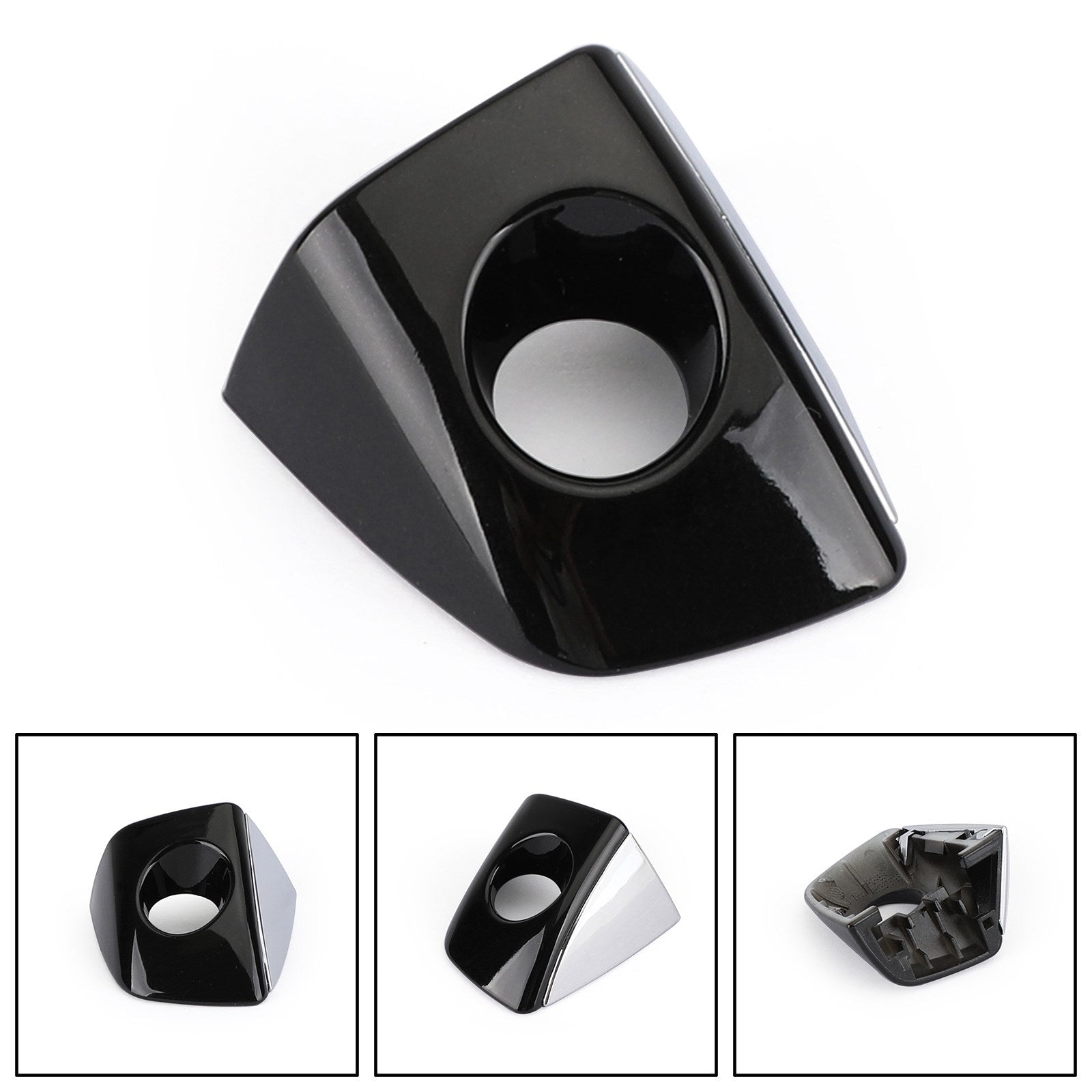 Levi pokrov luknje za luknjo za čelno kromiranje za Audi A6 A7