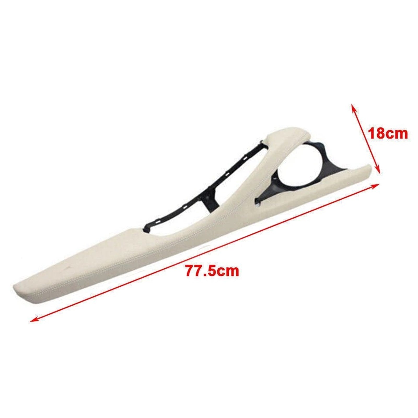 BMW-serie 5 F11 F10 F18 2010-2016 1x gebroken witte binnendeurhandgreep 51417273057