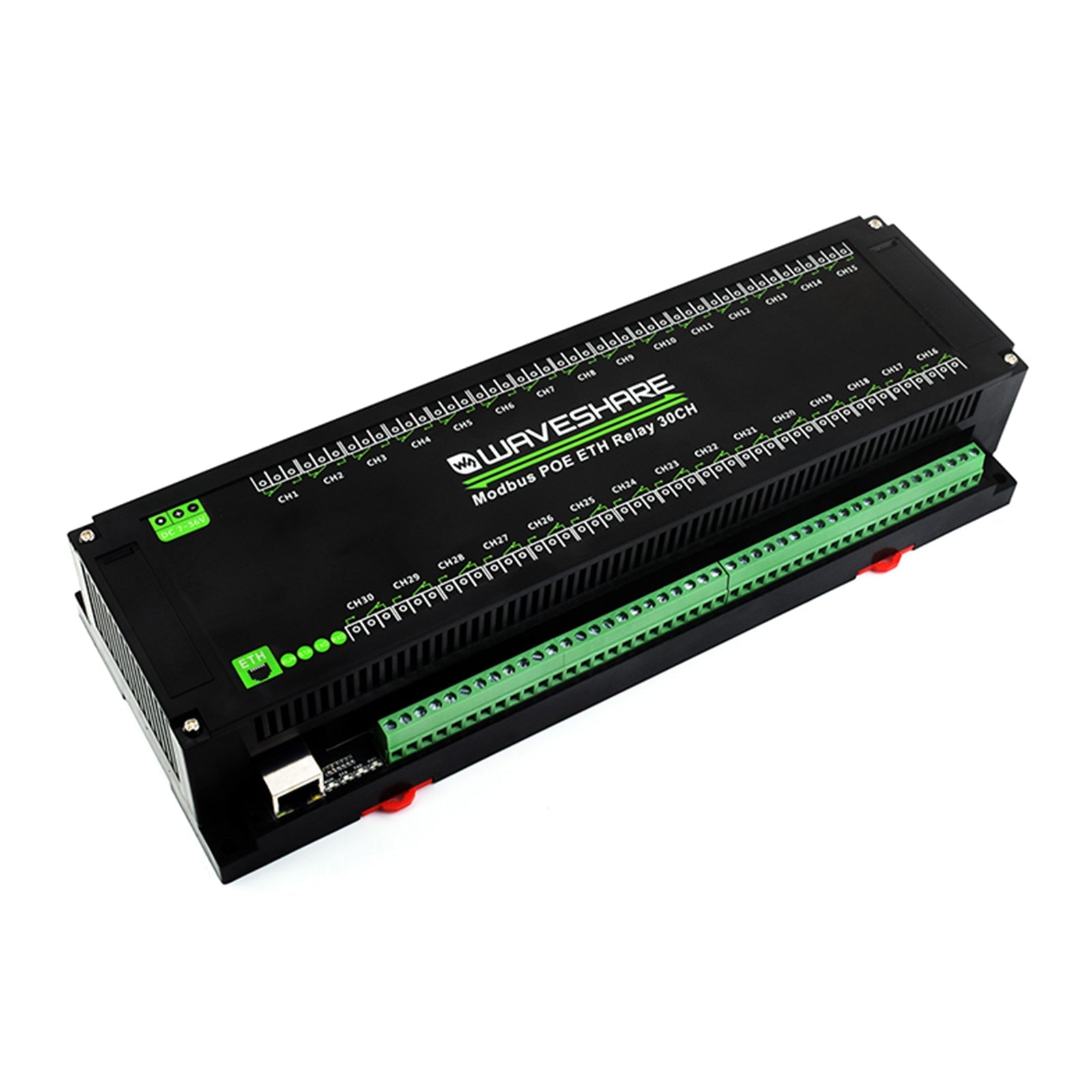 Module relais Ethernet 8/30 canaux Protocole Modbus TCP Communication Ethernet PoE