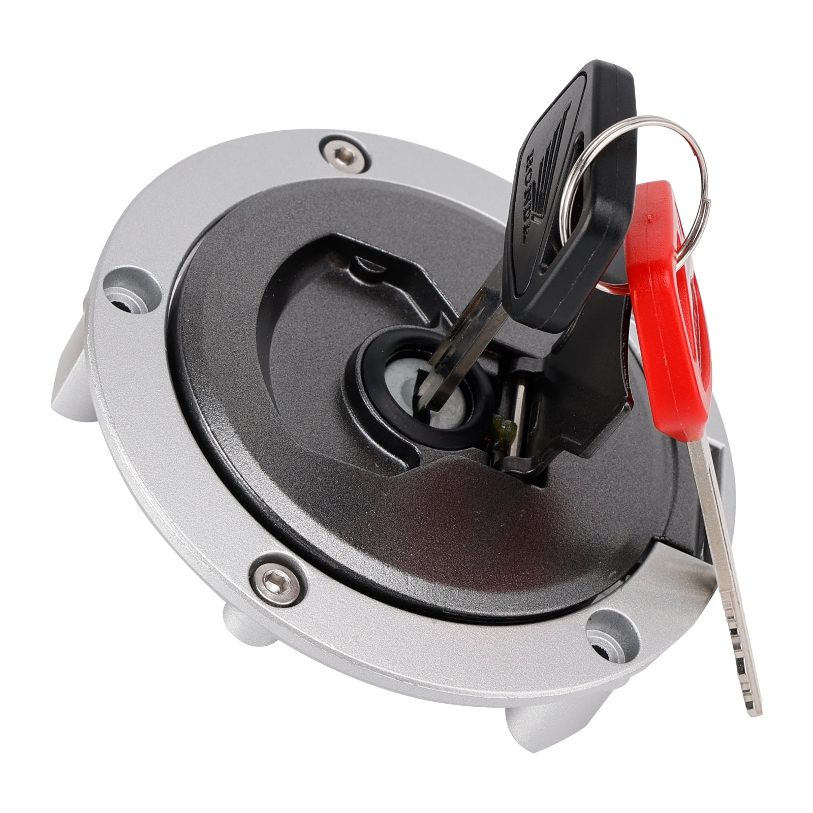 Ensemble de clés pour interrupteur d'allumage, verrouillage de siège et bouchon de réservoir de carburant pour Honda CB650RAC 2024-2025 35010-MKY-L51 35010-MKY-LA0