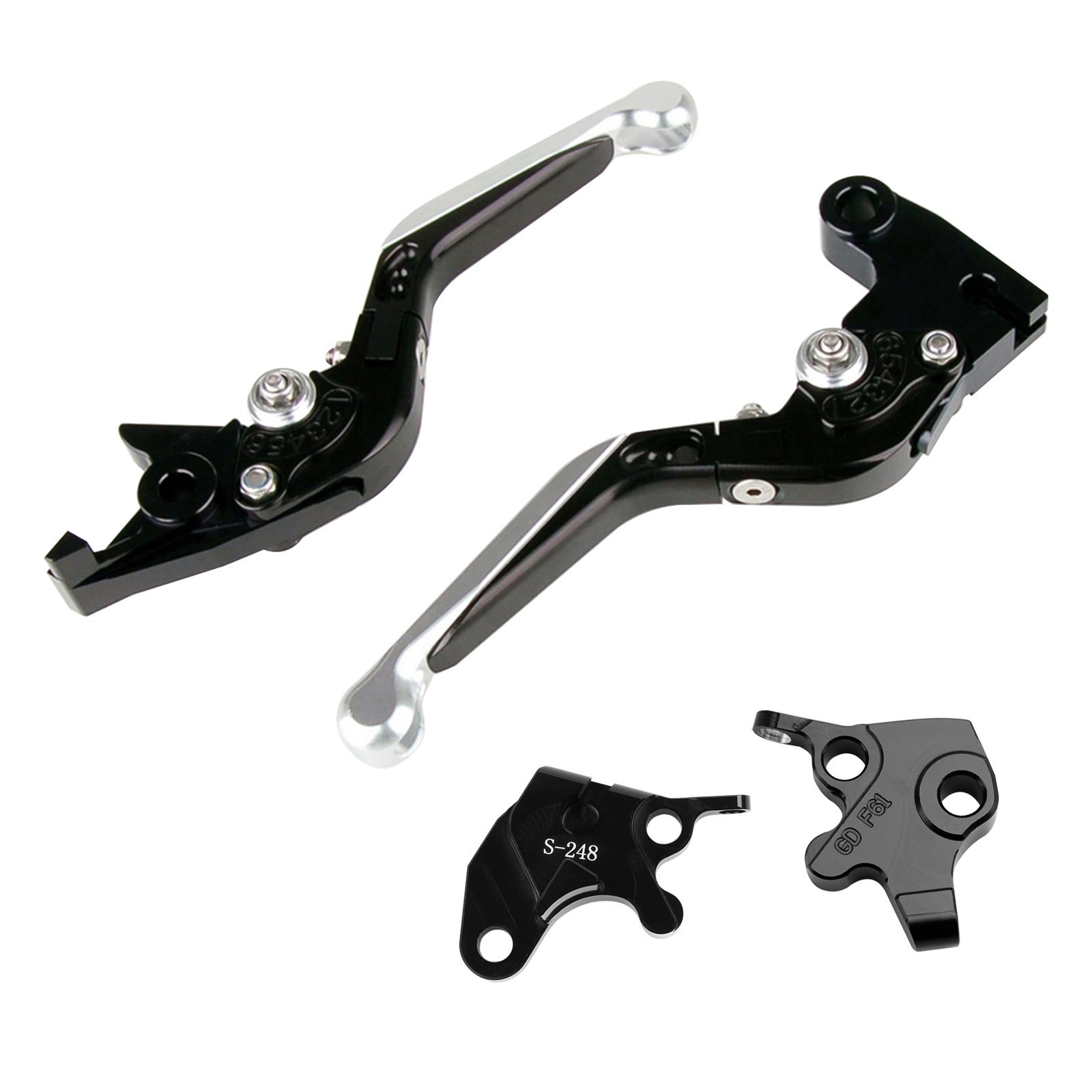 Levier de frein et d'embrayage réglable pour YAMAHA YZF R125 2008-2011