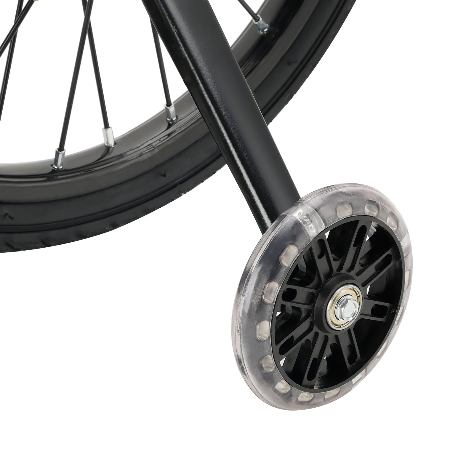 Vélo BMX Junior 18" - Sécurité Maximale (Roulettes, Boîtier de Chaîne, Freins Av/Ar) - 7-9 Ans