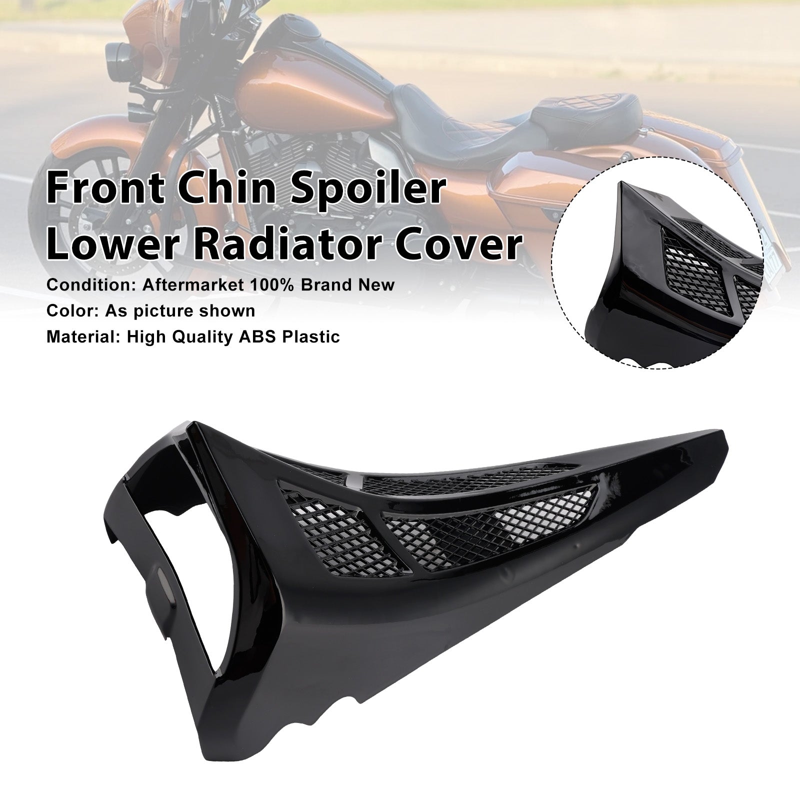 2014-2022 Touring Street Road Glide Spoiler de menton