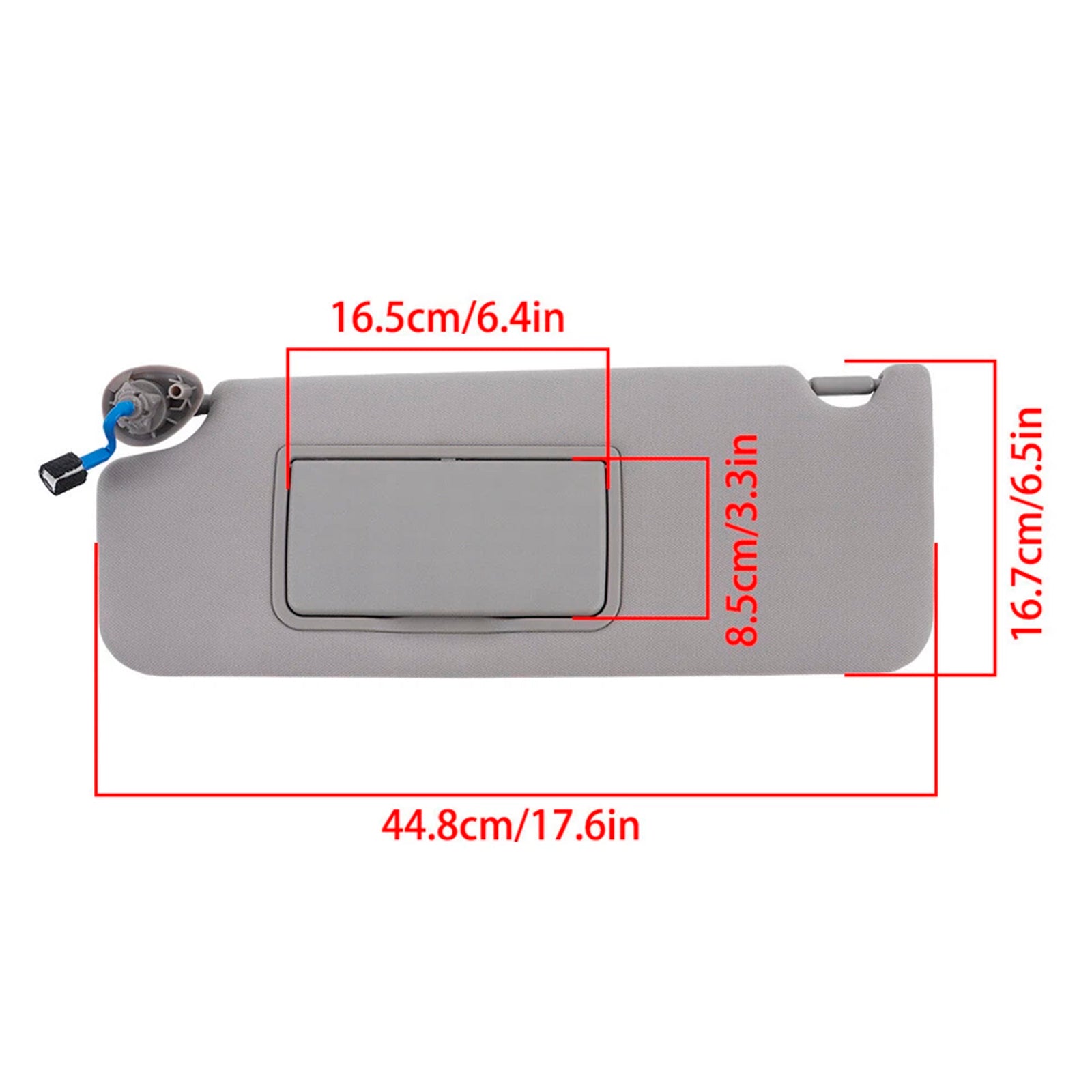 Grey Sun Visor je ostal na levi strani 83280-TG7-A12ZB za Honda Pilot 2016-2022