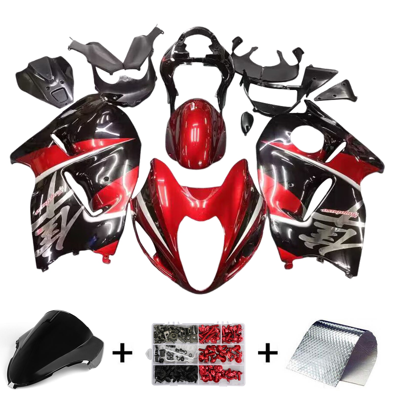 Kit di carenatura in plastica ABS per Suzuki Hayabusa GSX1300R 1999-2007