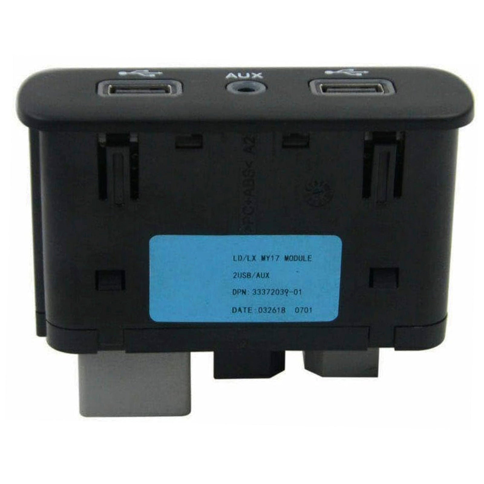 Porta di ricarica USB ausiliaria per Chrysler Dodge Multimedia Hub 2017-2023 68294075AA
